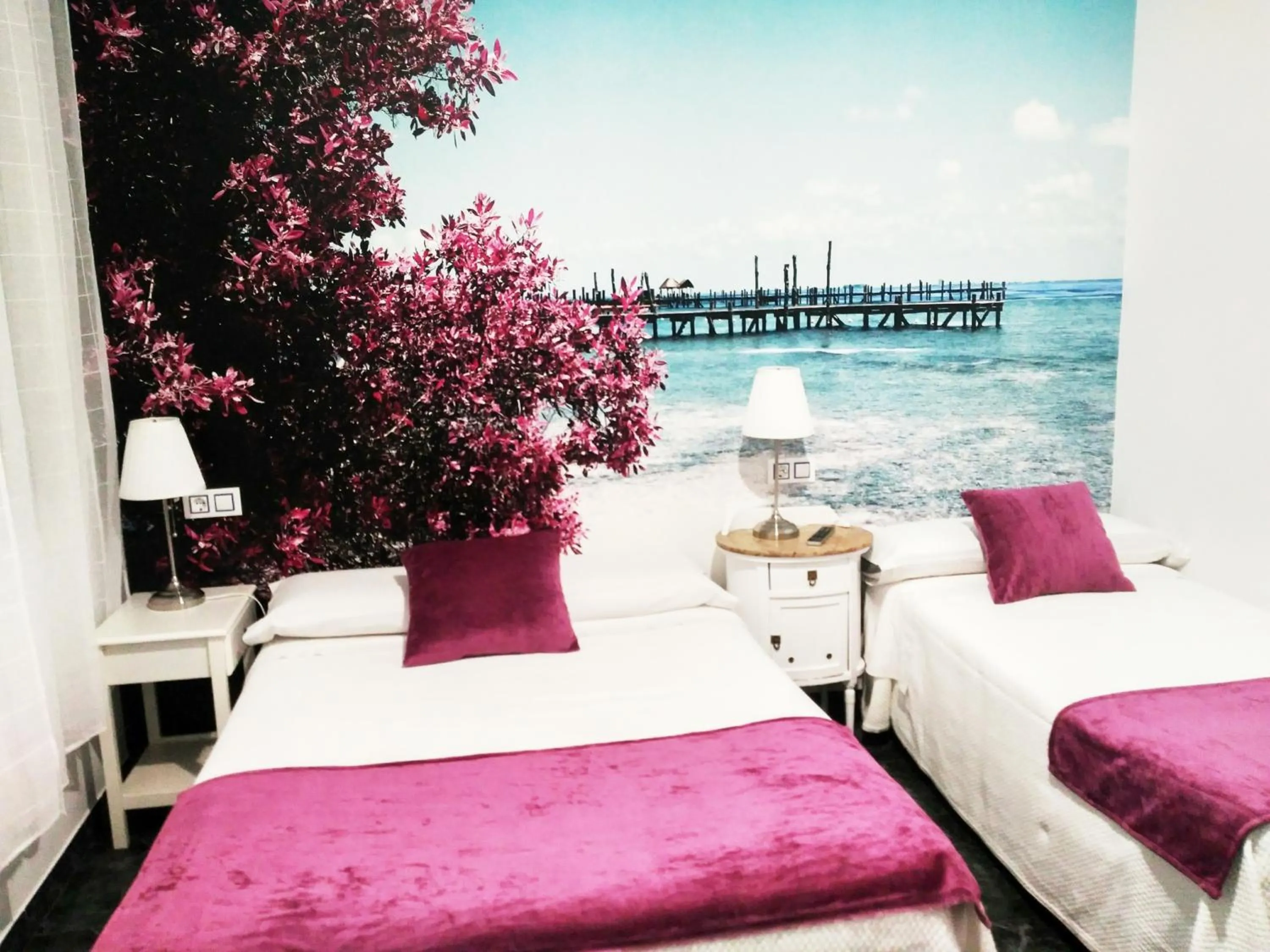 Double Room with Extra Bed in Hostal Bruña Paseo del Prado