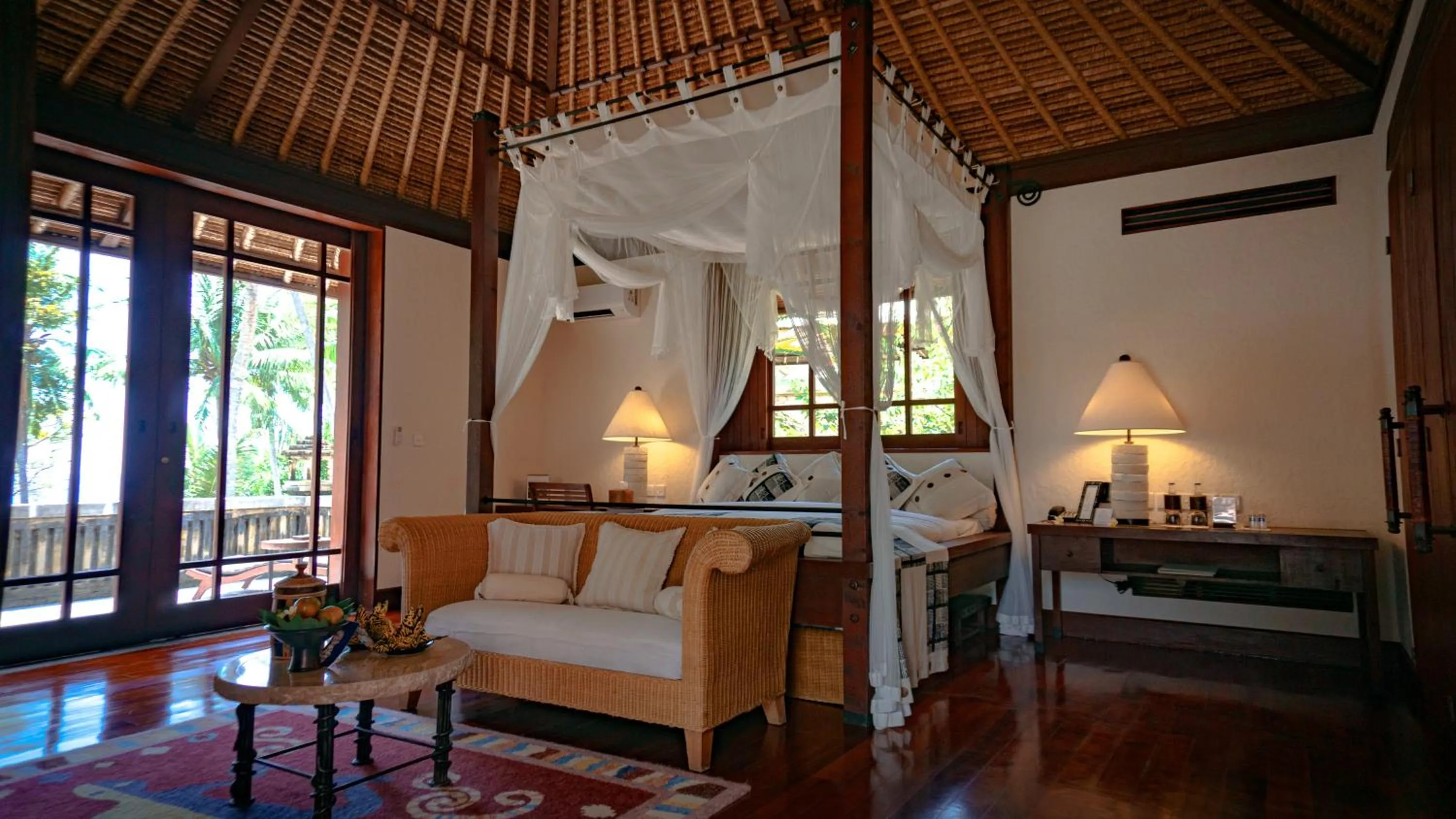 Luxury Ocean View Two Bedroom Villa with private pool in The Oberoi Beach Resort, Lombok