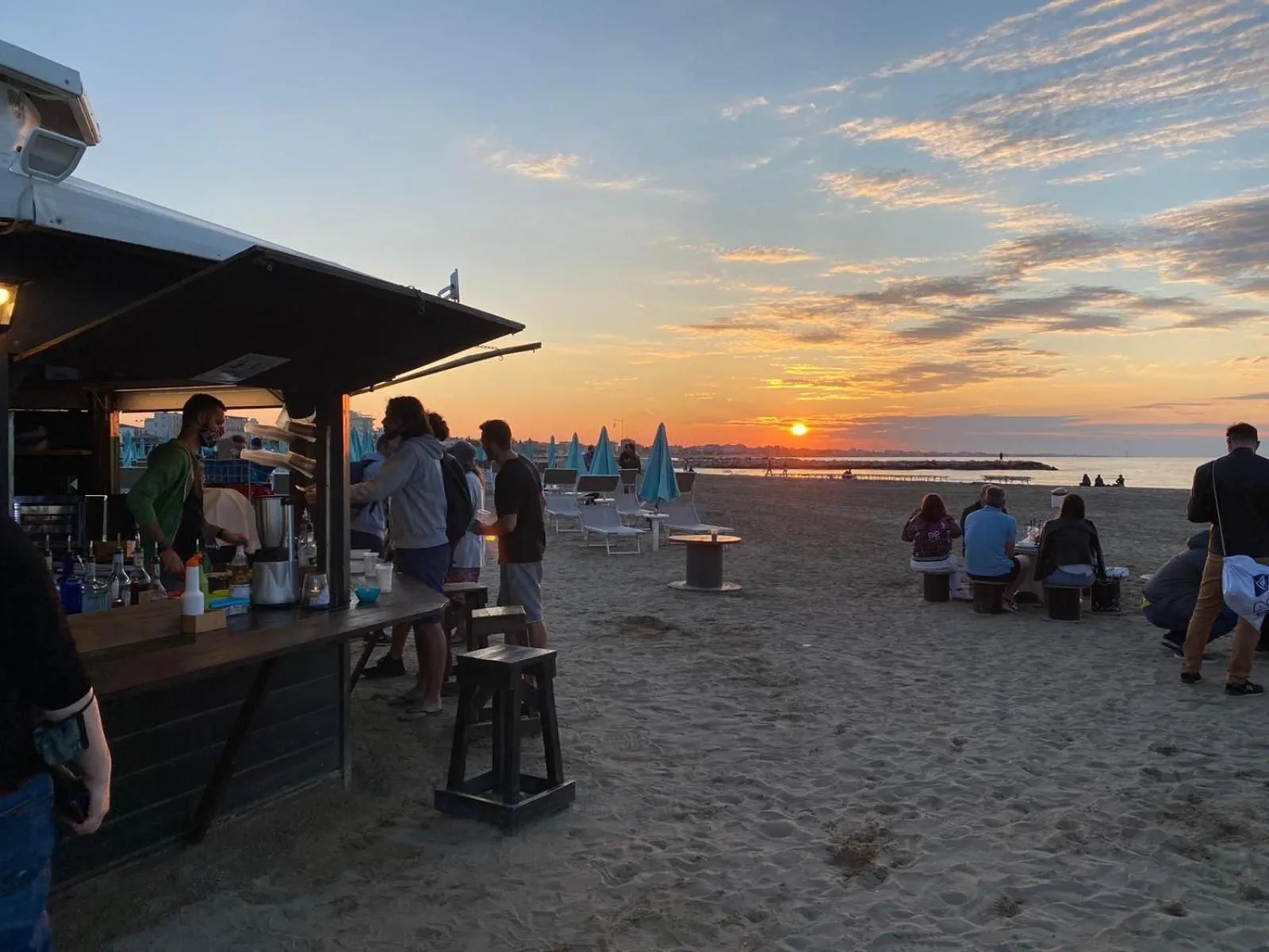 Triple Room with Balcony in Hotel Paloma Beach Front Chiringuitos Time