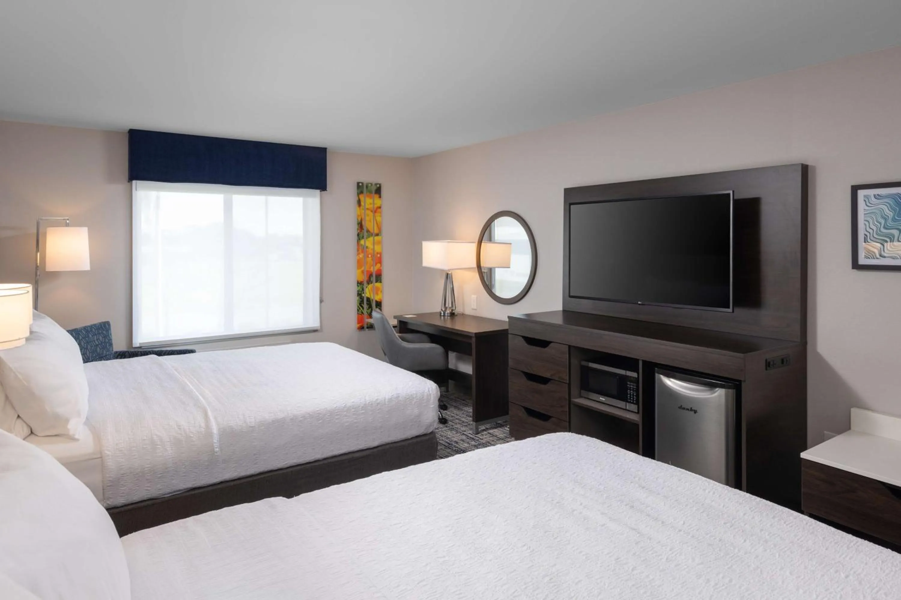 Room with Two Queen Beds - Non-Smoking in Hampton Inn & Suites Manteca