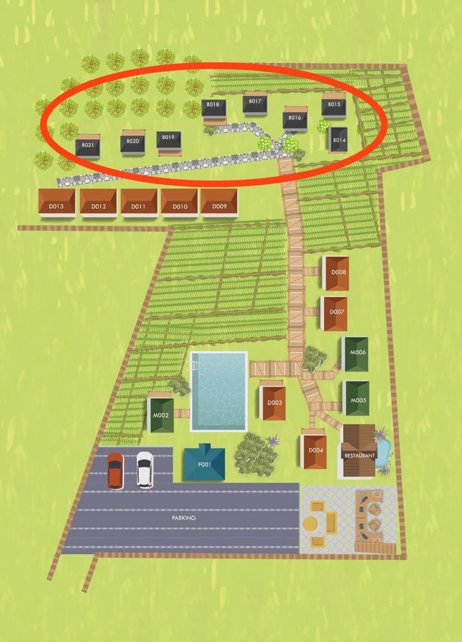 Bungalow with Garden View in Nok Chan Mee Na