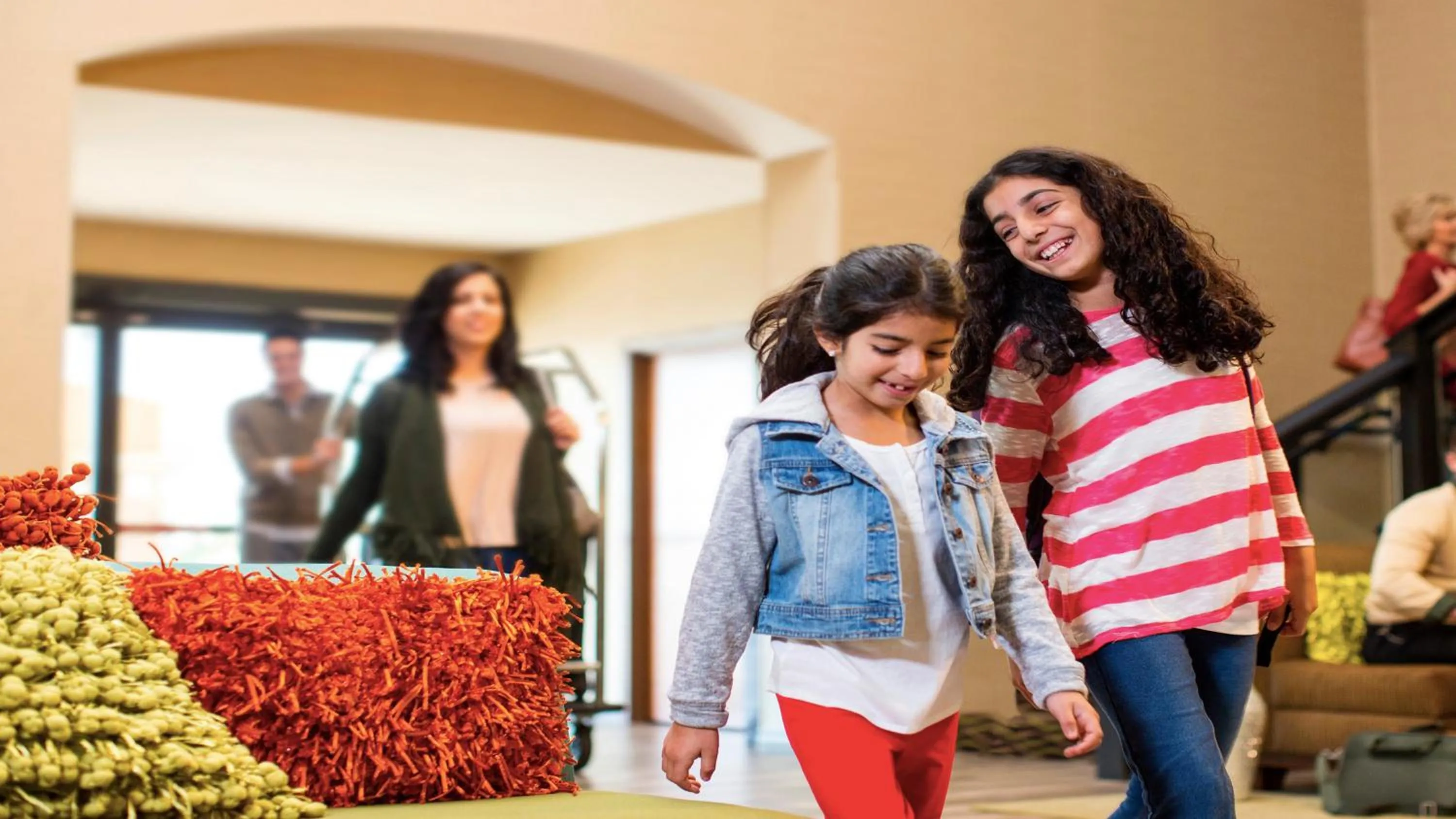 Queen Suite with Two Queen Beds and Additional Living Area in Holiday Inn Express & Suites Cincinnati Riverfront by IHG