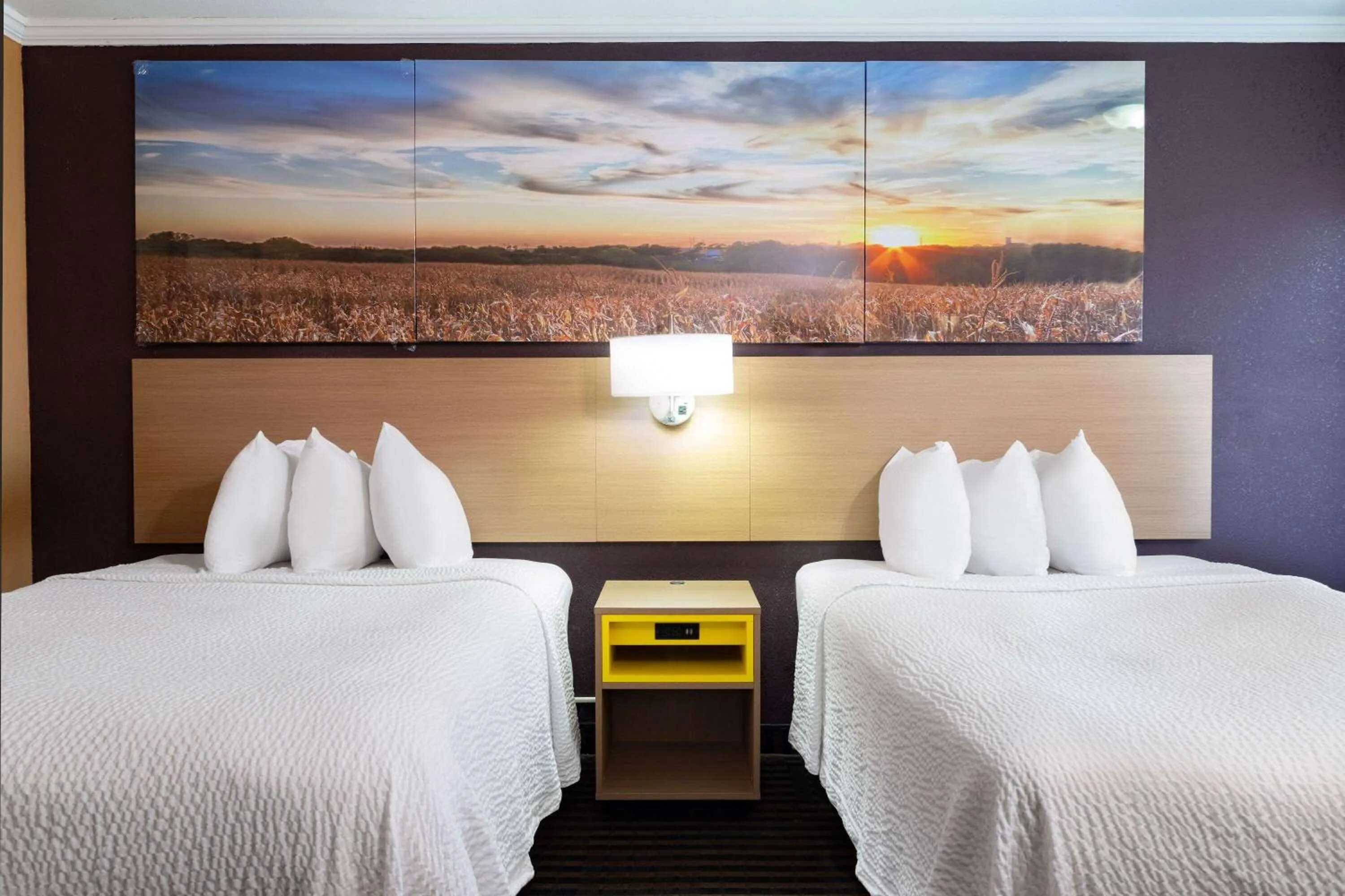 Double Room with Two Double Beds - Non-Smoking in Days Inn by Wyndham Anderson IN