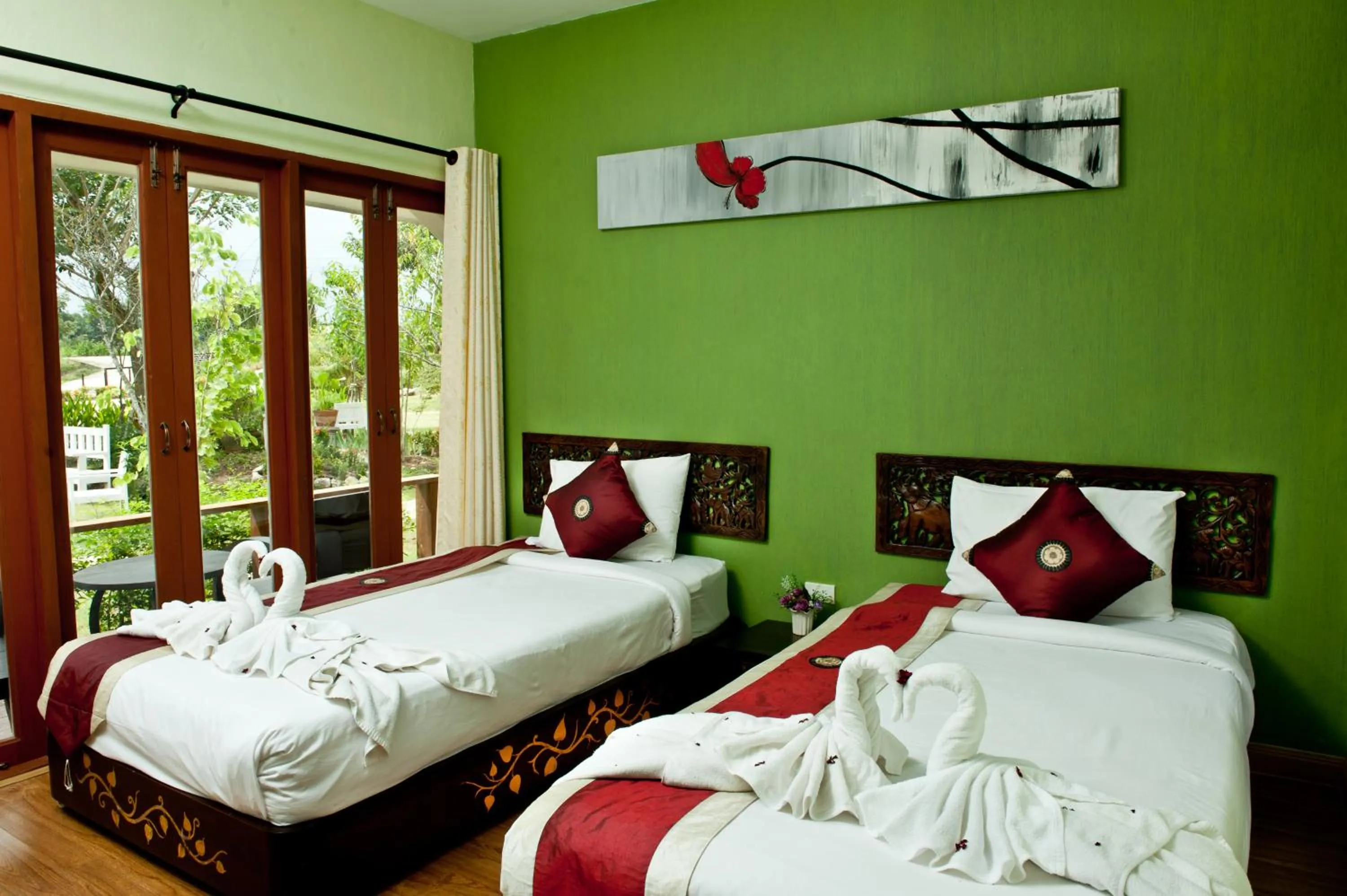Superior Twin Room in Pai Vieng Fah Resort