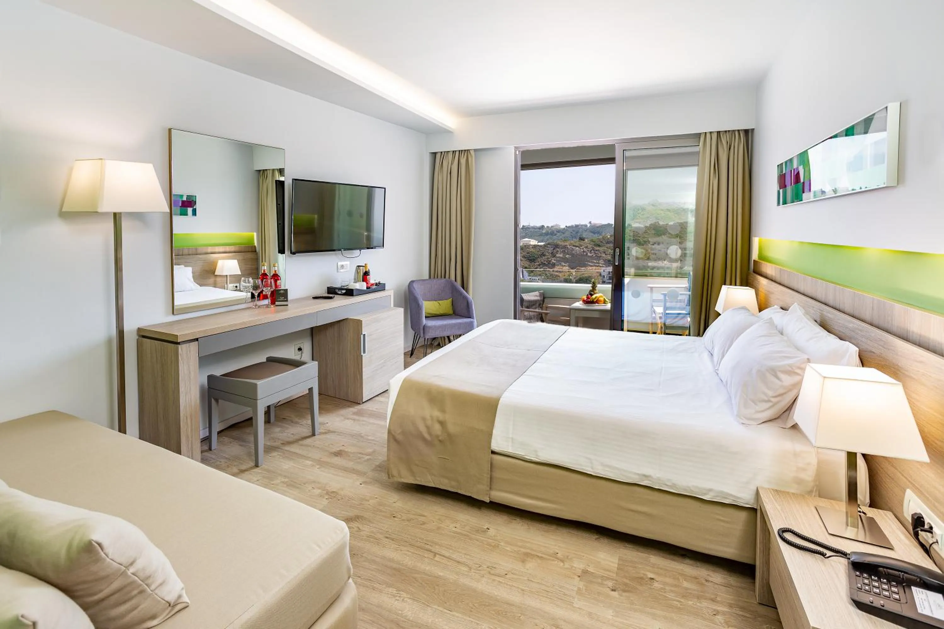 Double or Twin Room with Mountain View in Akti Imperial Deluxe Resort & Spa Dolce by Wyndham