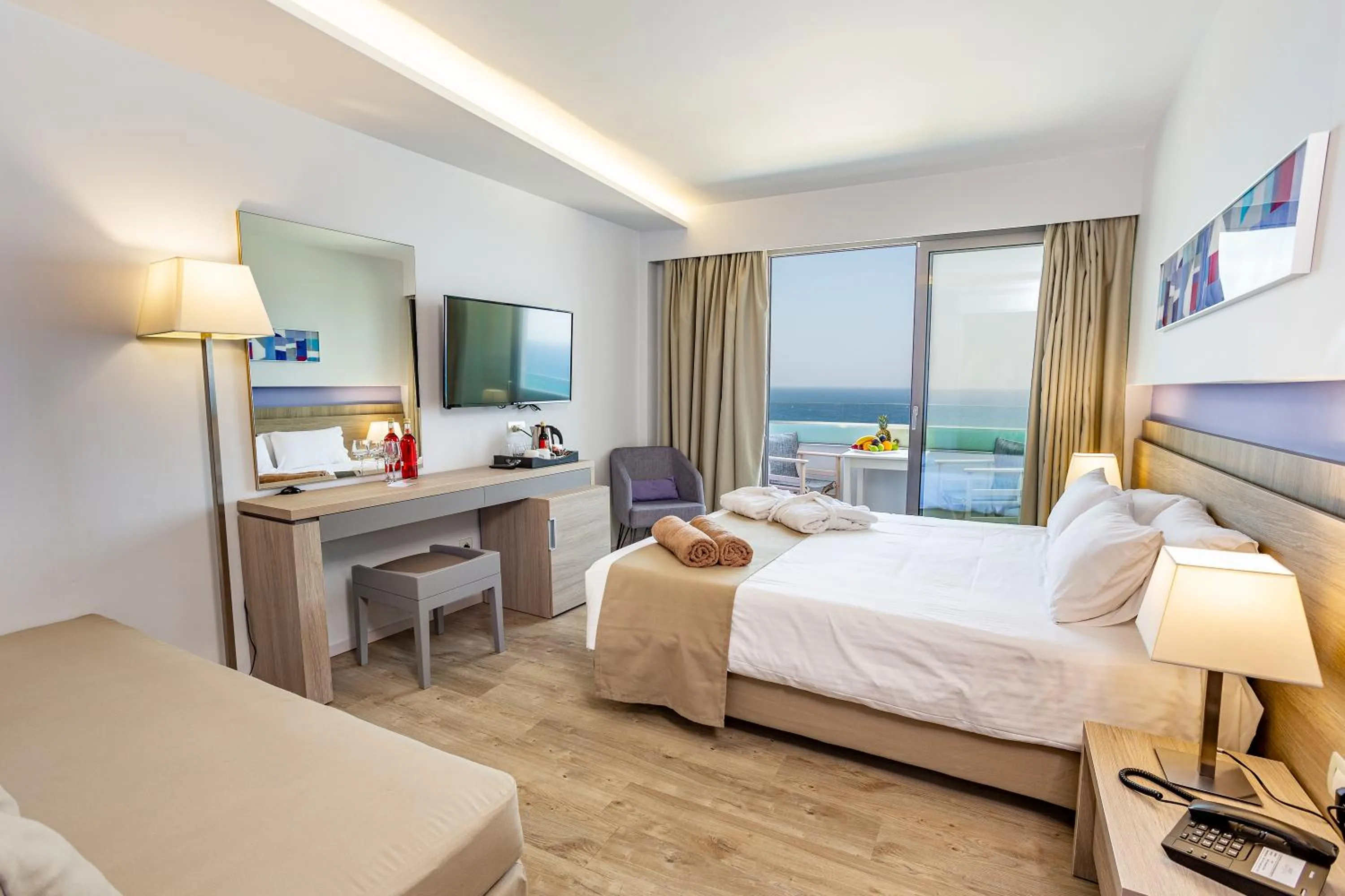Double or Twin Room with Sea View in Akti Imperial Deluxe Resort & Spa Dolce by Wyndham