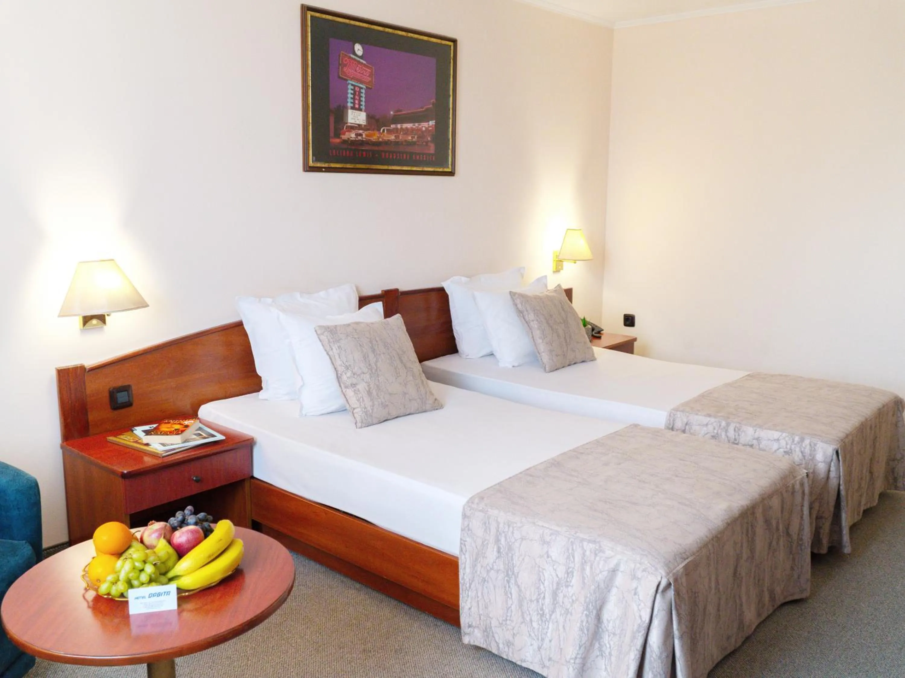 Twin Room in Hotel Orbita