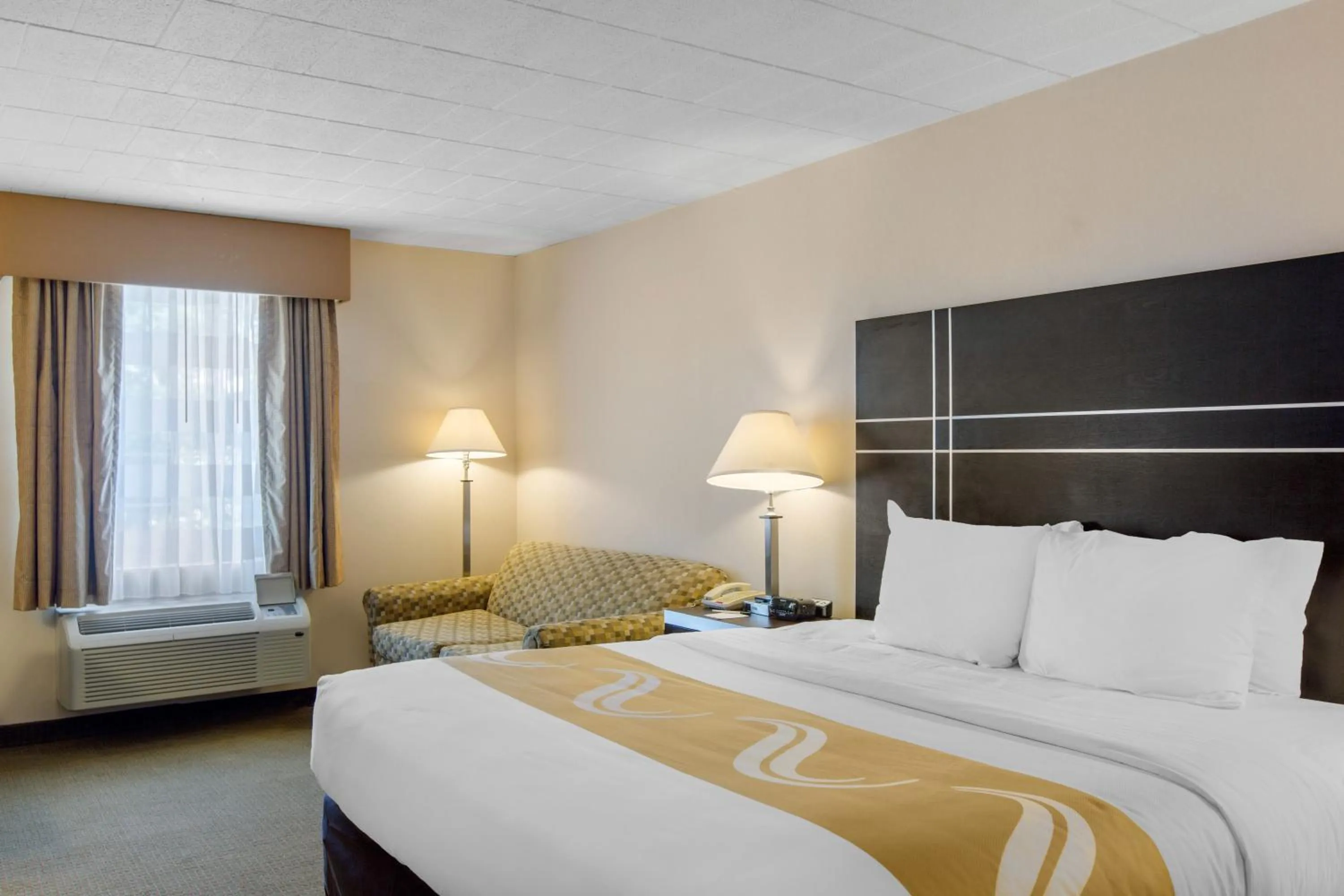 King Room with Roll-In Shower - Accessible/Non-Smoking in Quality Inn Ledgewood - Dover