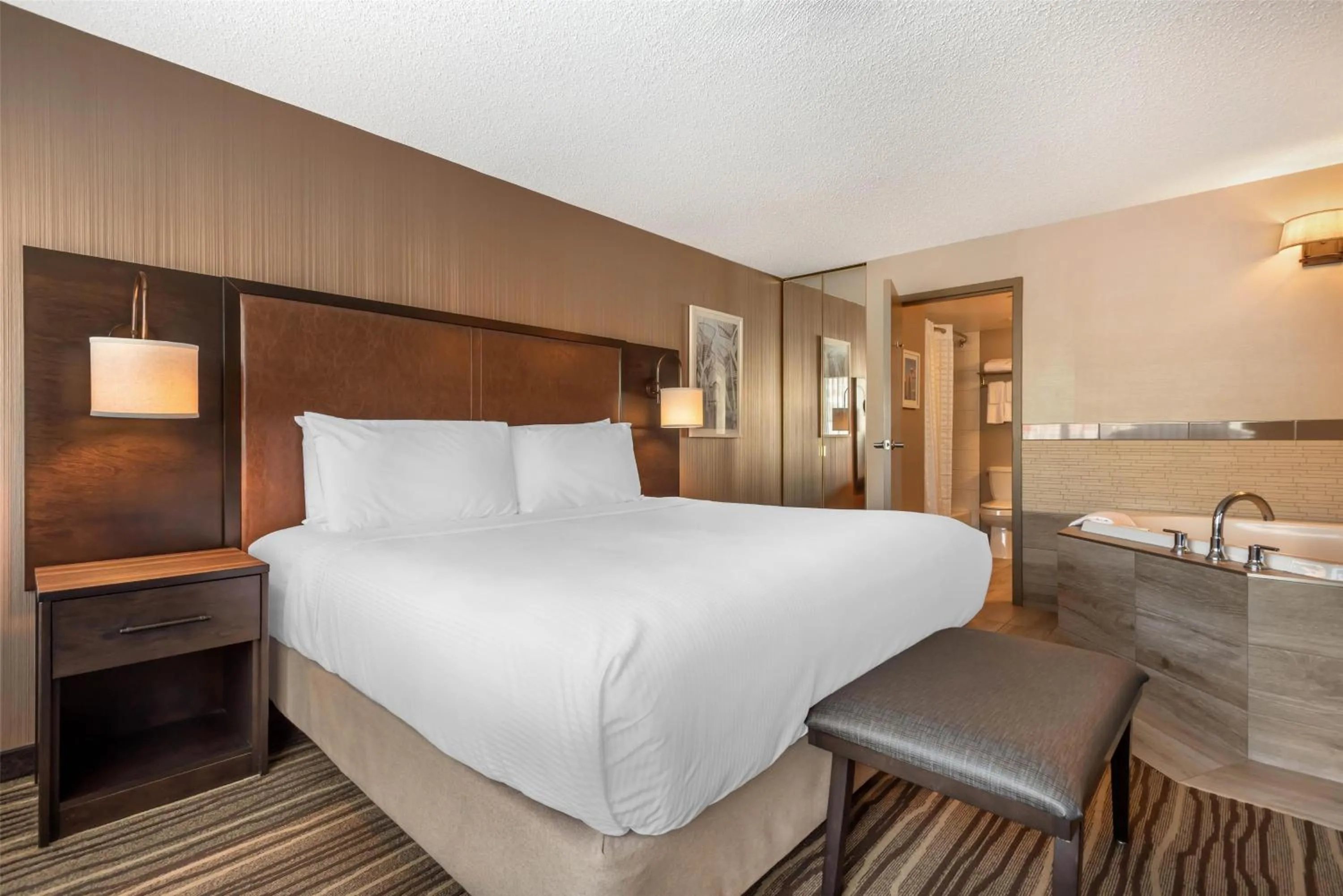 Two-Room King Suite with Whirlpool - Non Smoking in Best Western PLUS Calgary Centre Inn