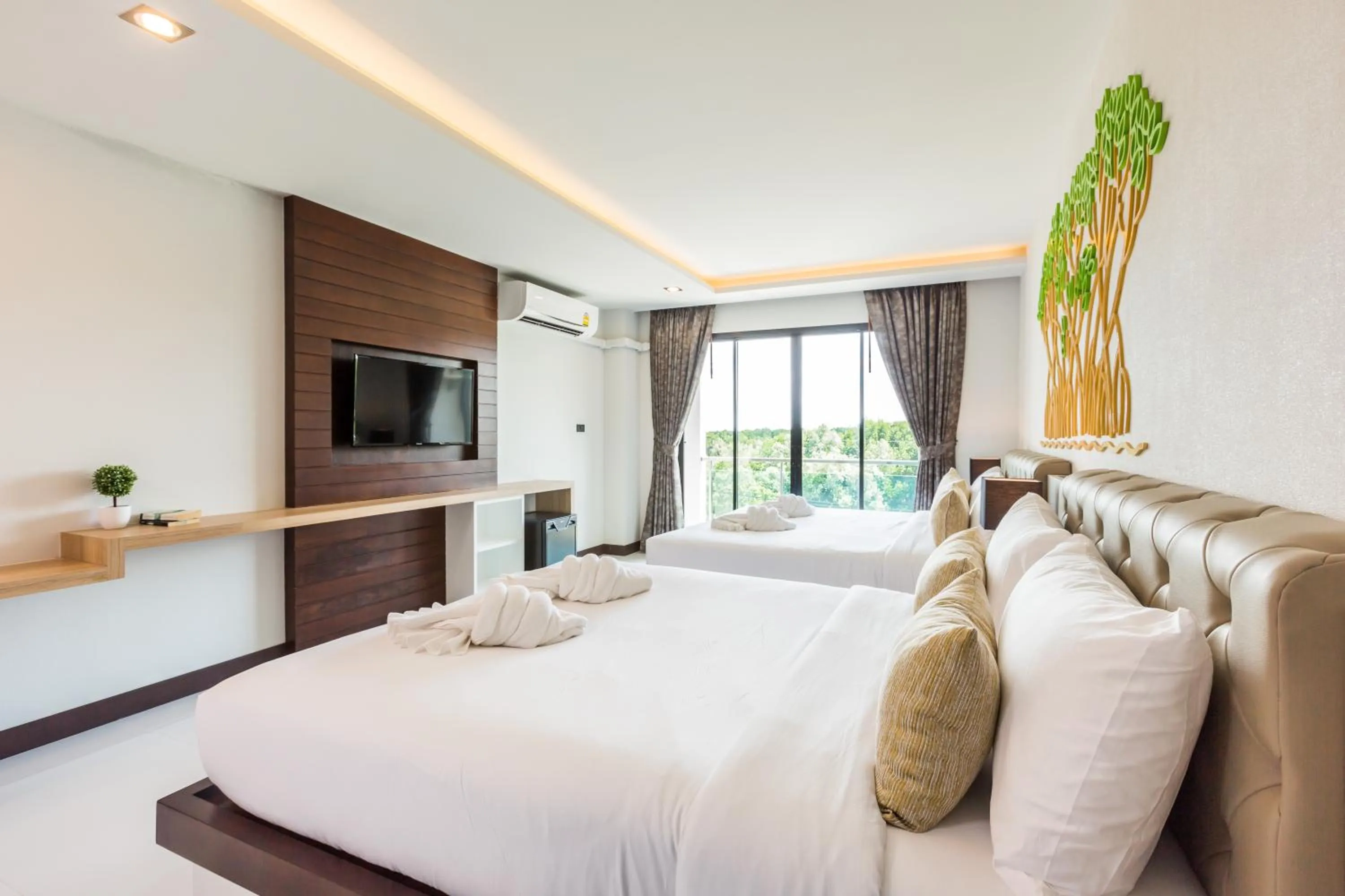 Deluxe Family Room in River Front Krabi Hotel