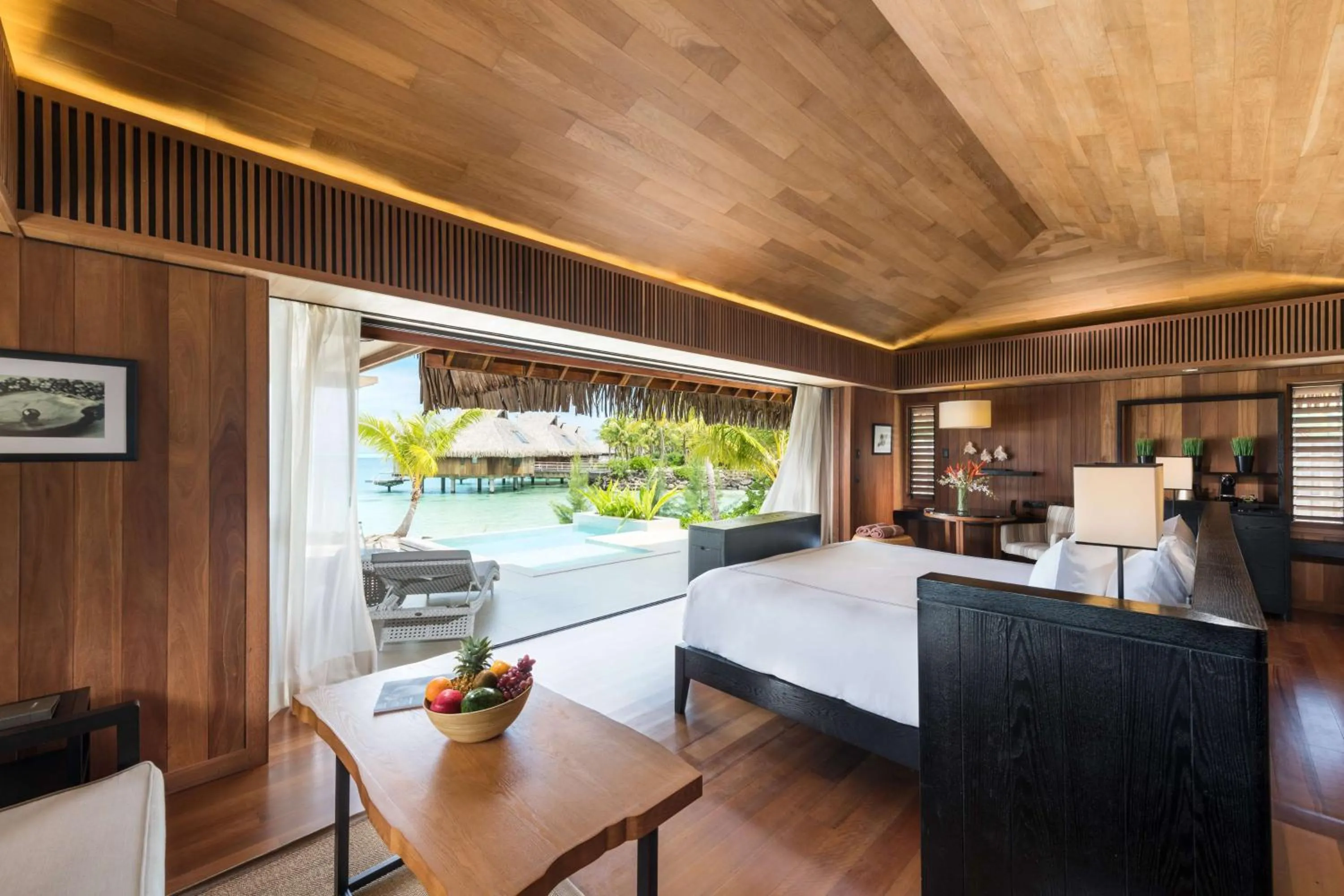 King Beach Pool Villa in Conrad Bora Bora Nui