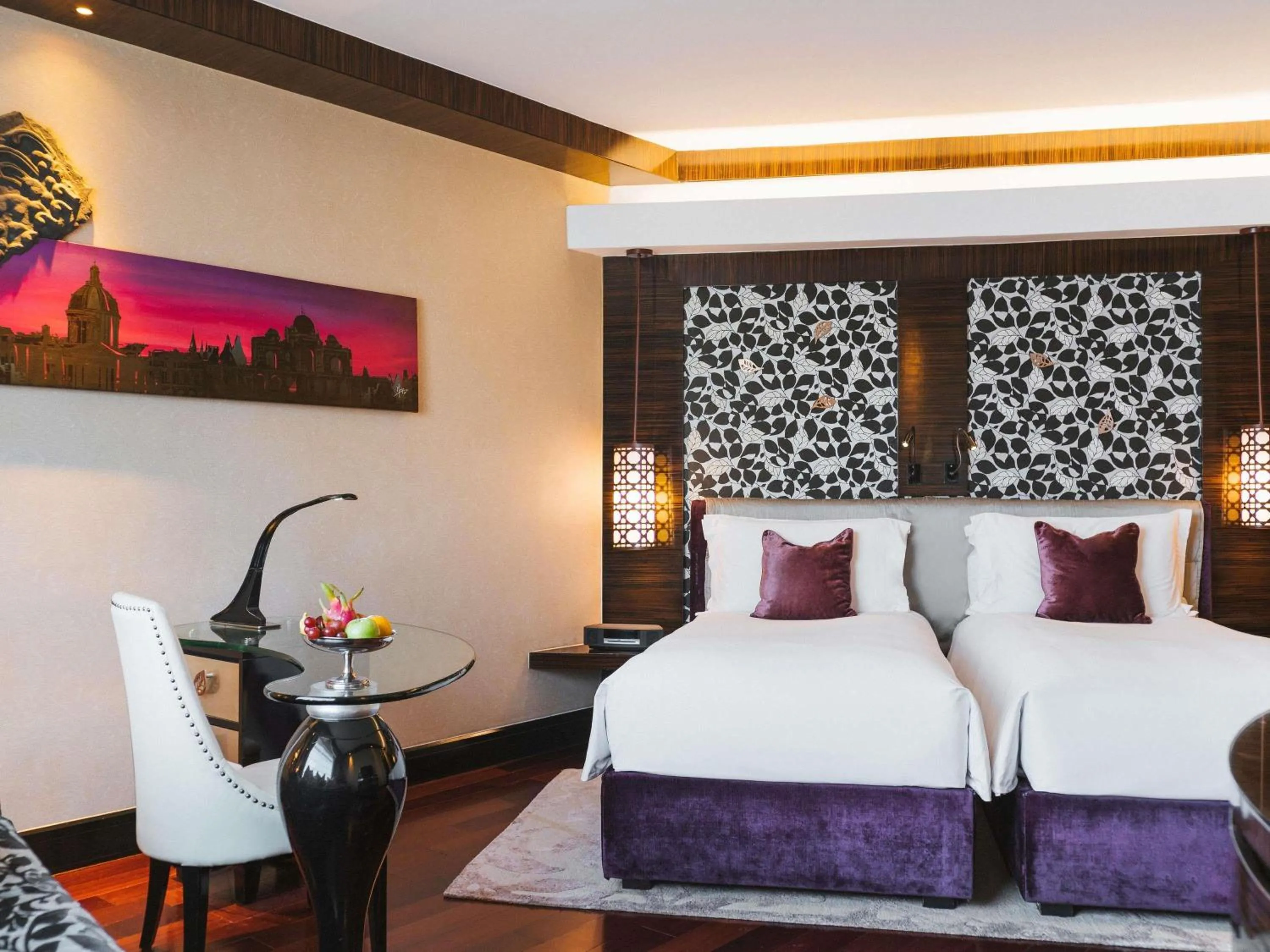Club Millésime Room, Twin Beds with Lounge Access, Breakfast, Hi-tea, Cocktail Hours, Meeting Room access for an Hour - single occupancy in Sofitel Mumbai BKC