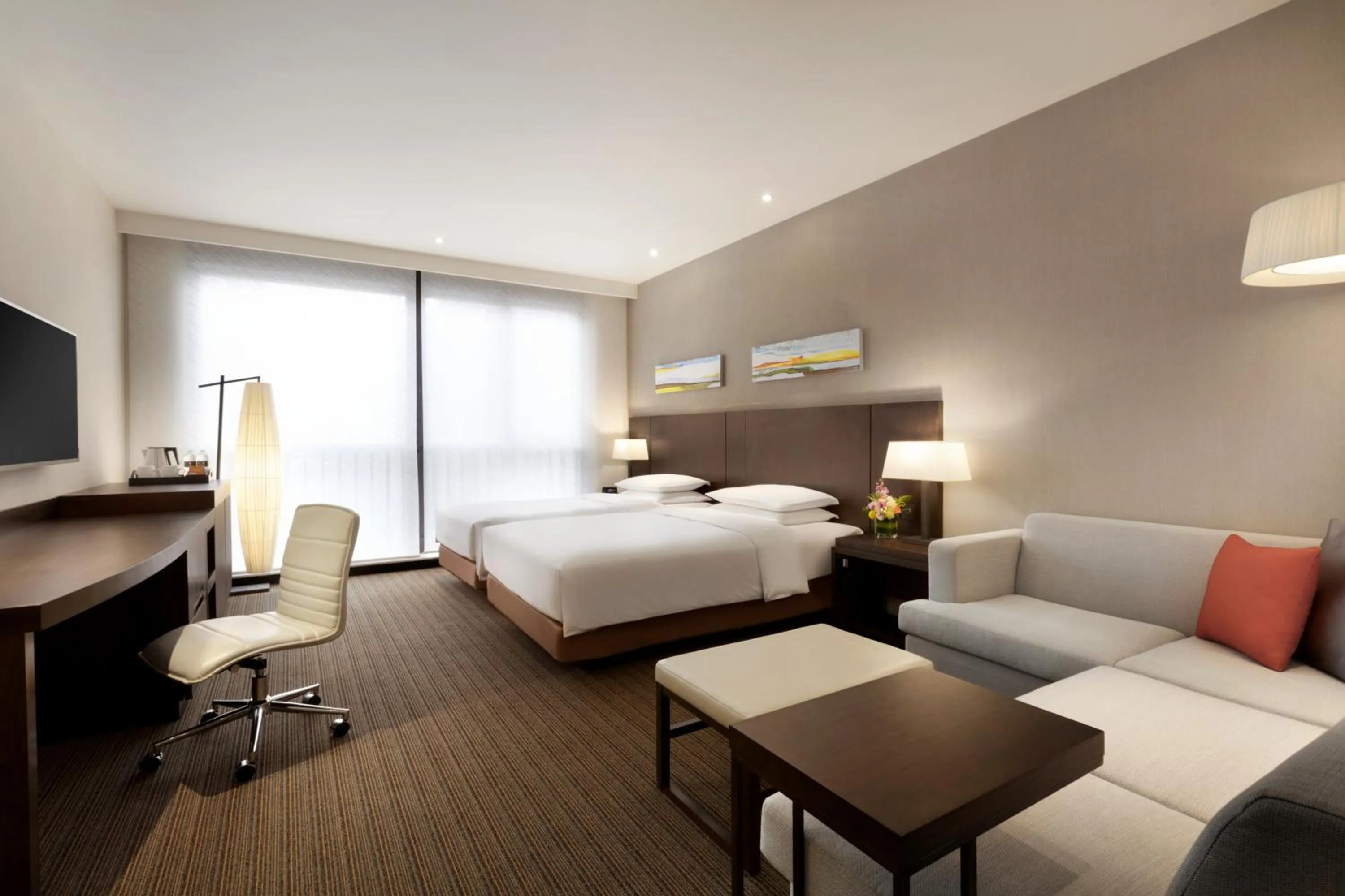 Twin Room in Hyatt Place Shanghai New Hongqiao