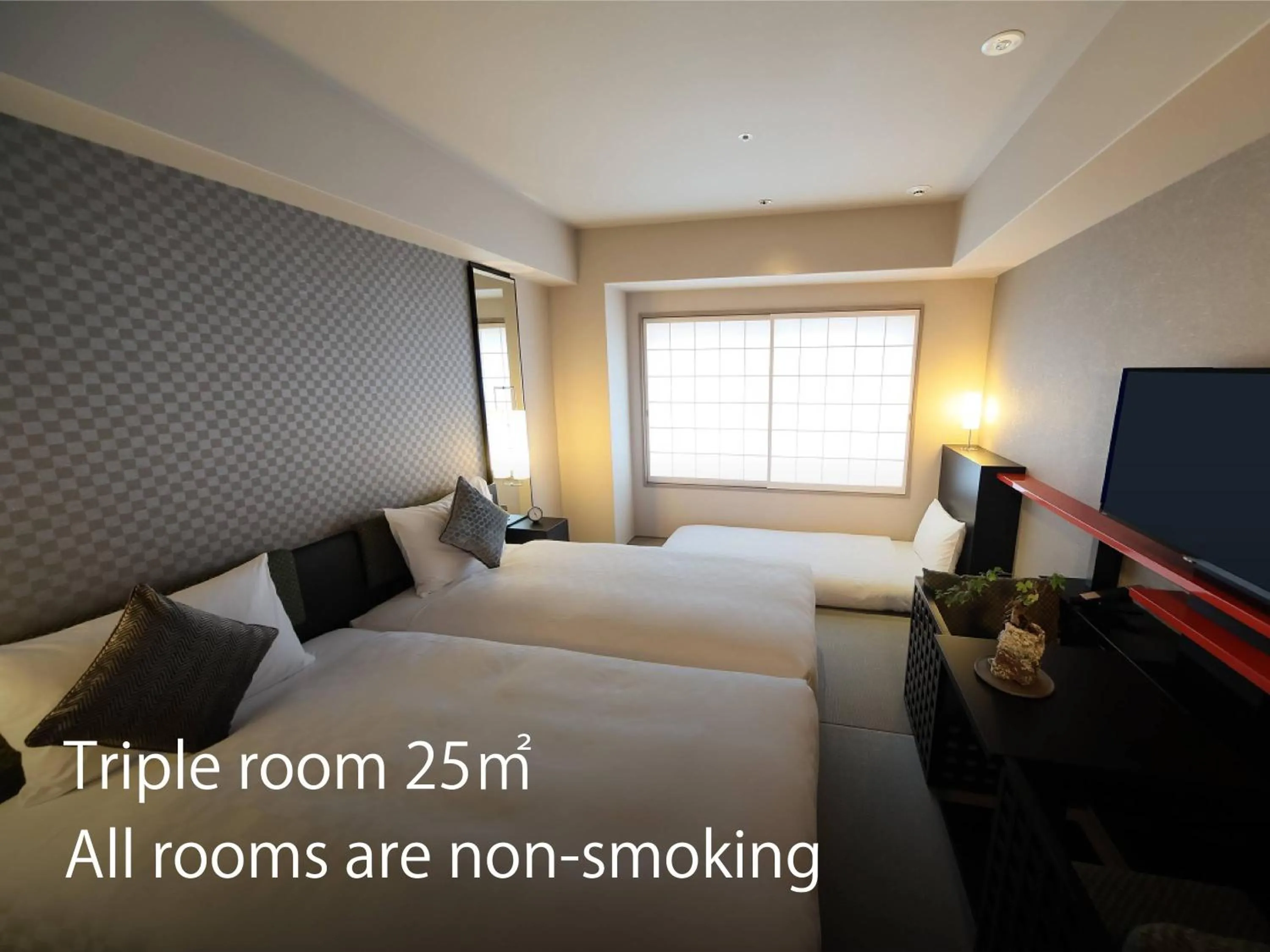 Triple Room(2 Beds and 1 Futon) in Hotel Resol Trinity Kyoto
