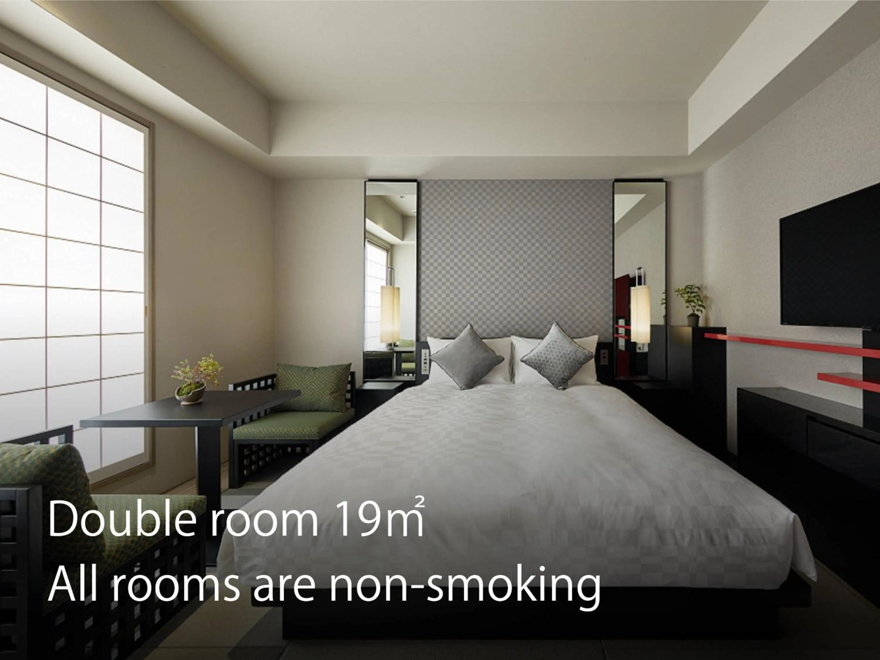 Double Room in Hotel Resol Trinity Kyoto