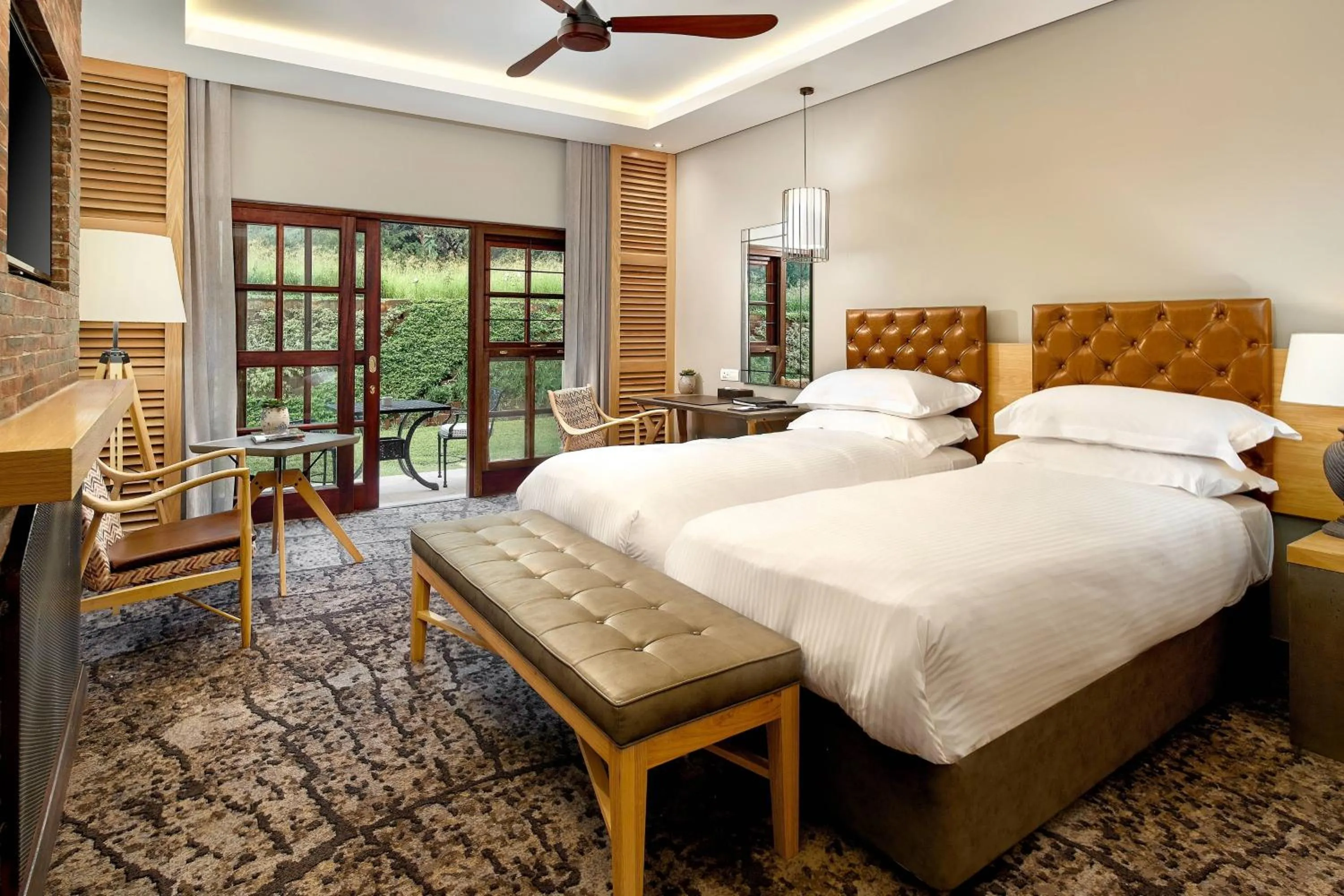 Guest room, 1 King, Forest view, Patio  in Irene Country Lodge, Autograph Collection