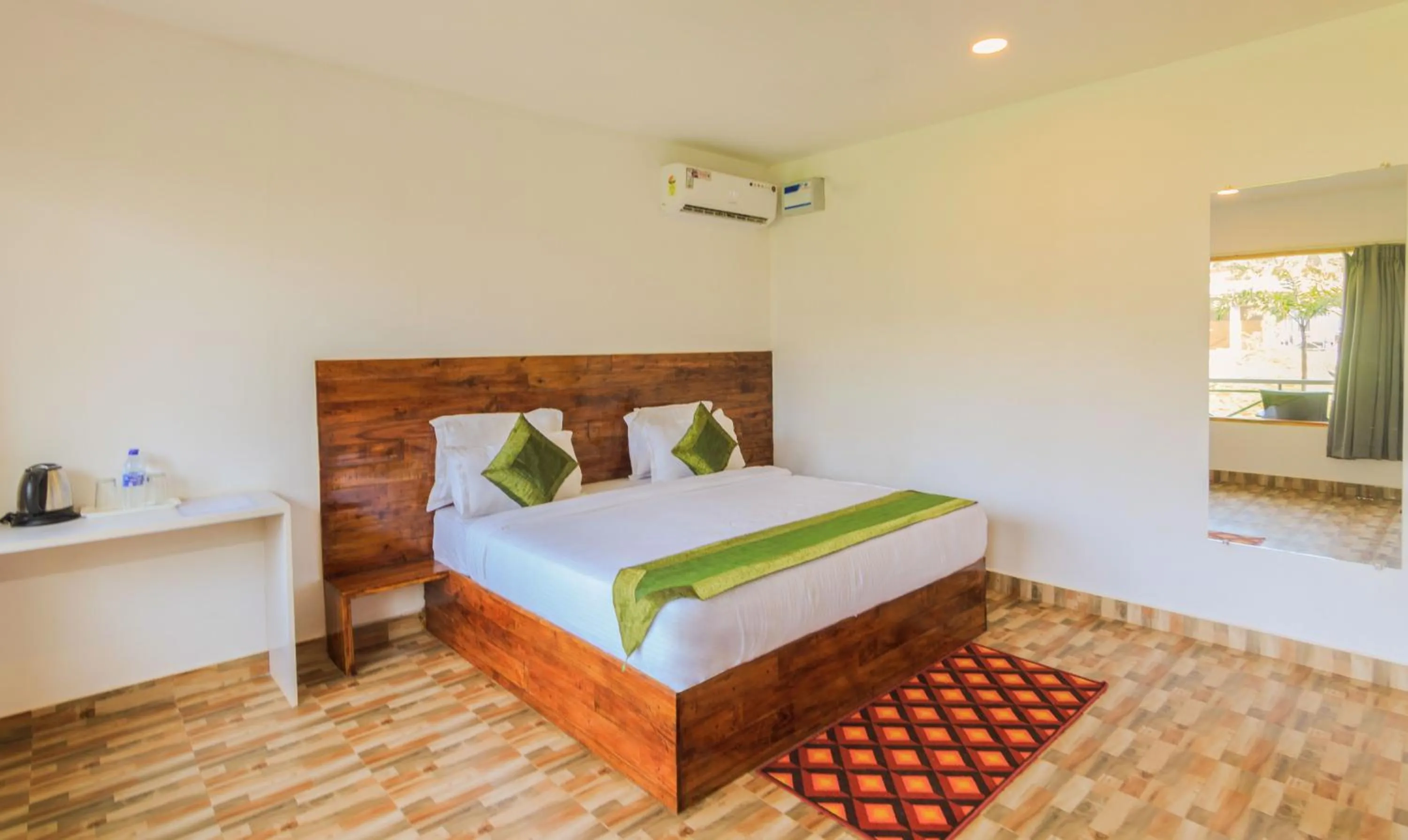 Standard Double Room in Treebo Lands End Beach Resort Morjim
