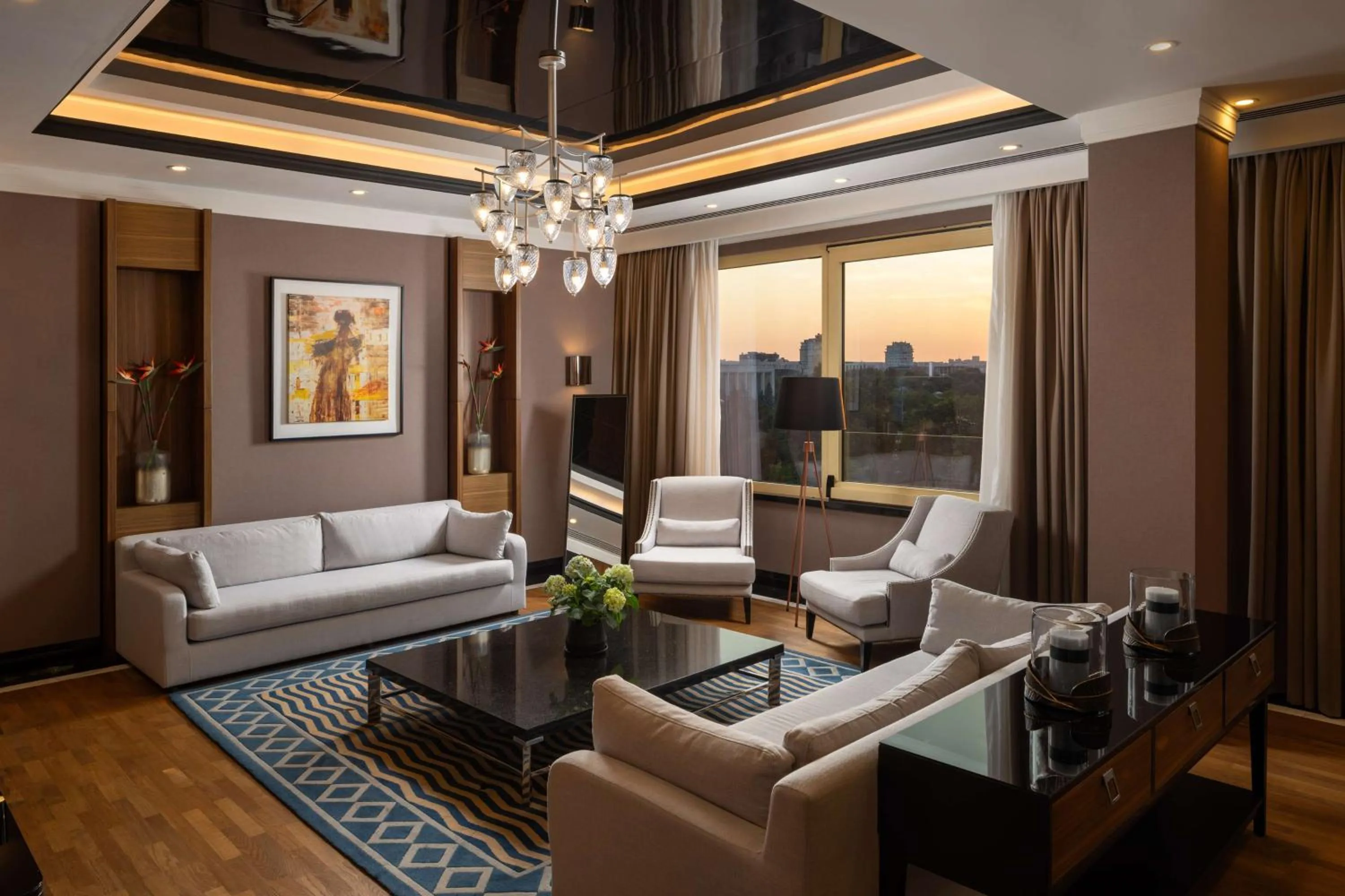 Presidential Suite in Radisson Blu Leogrand Hotel