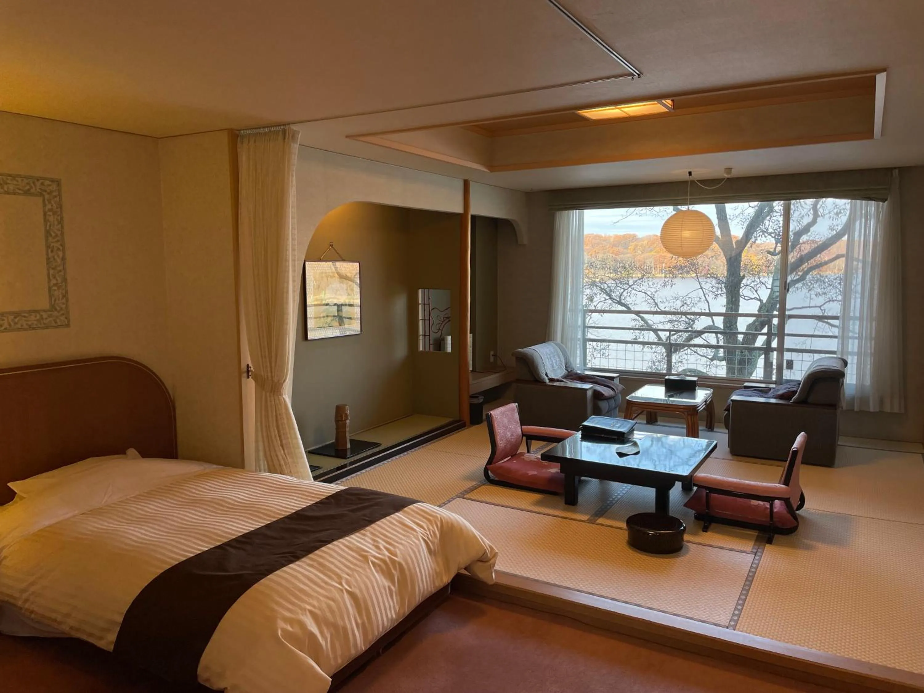 Room with Tatami Area and Lake View - single occupancy - Non-Smoking in Hotel Abashirikoso