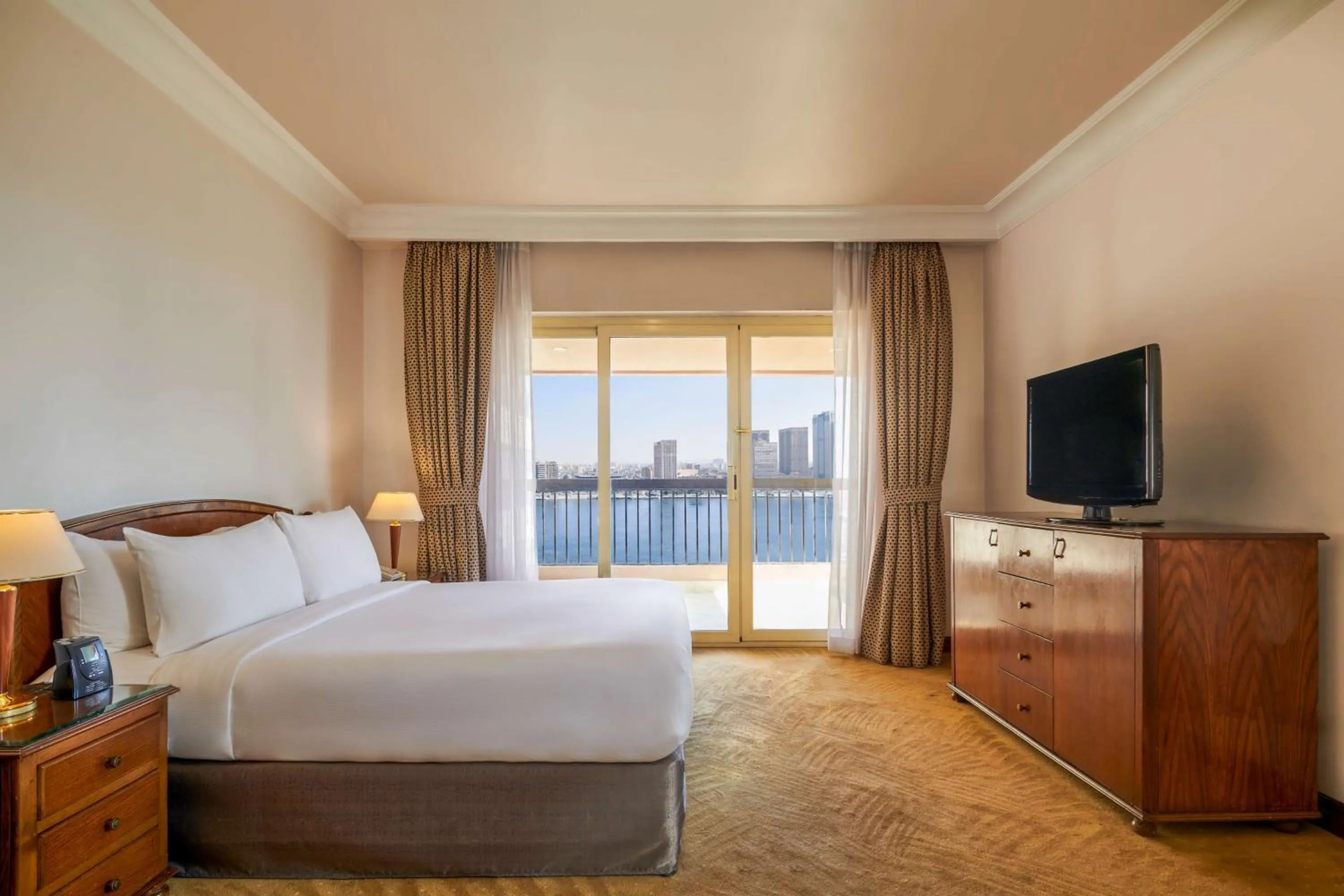 One Bedroom Suite with Nile View in Hilton Cairo Zamalek Residences