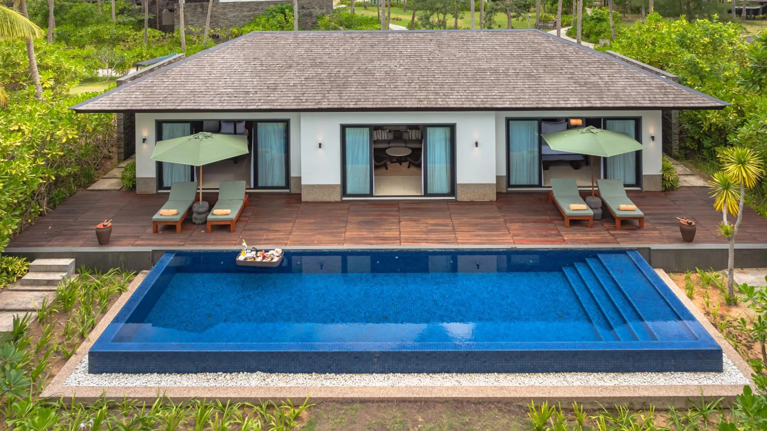 Two Bedroom Deluxe Beachfront Villa  in The Residence Bintan