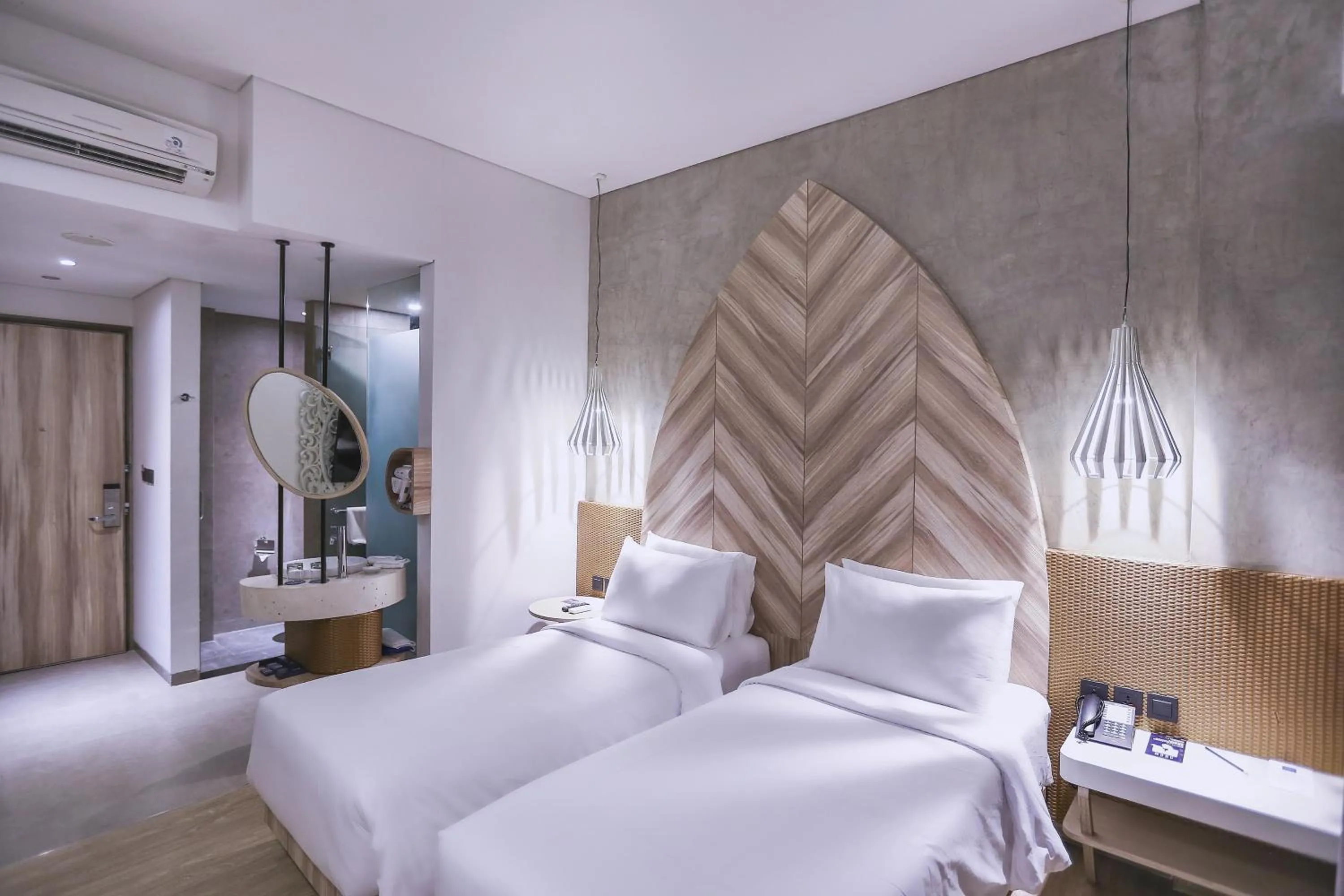 Deluxe Chamber Twin Room in Marc Hotel Gili Trawangan