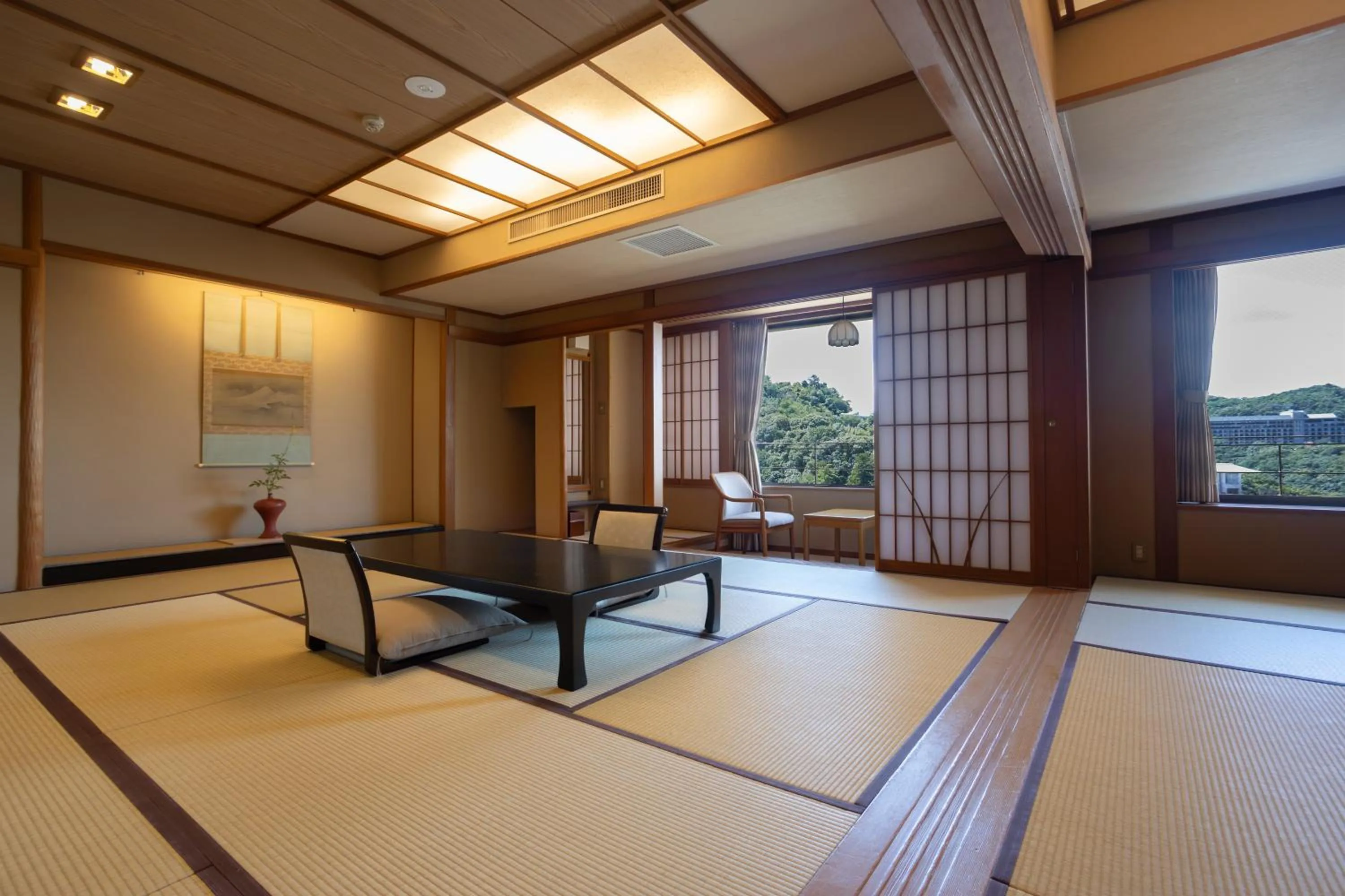 Deluxe Japanese-Style Room - single occupancy in Arima Onsen Takayamaso Hanano