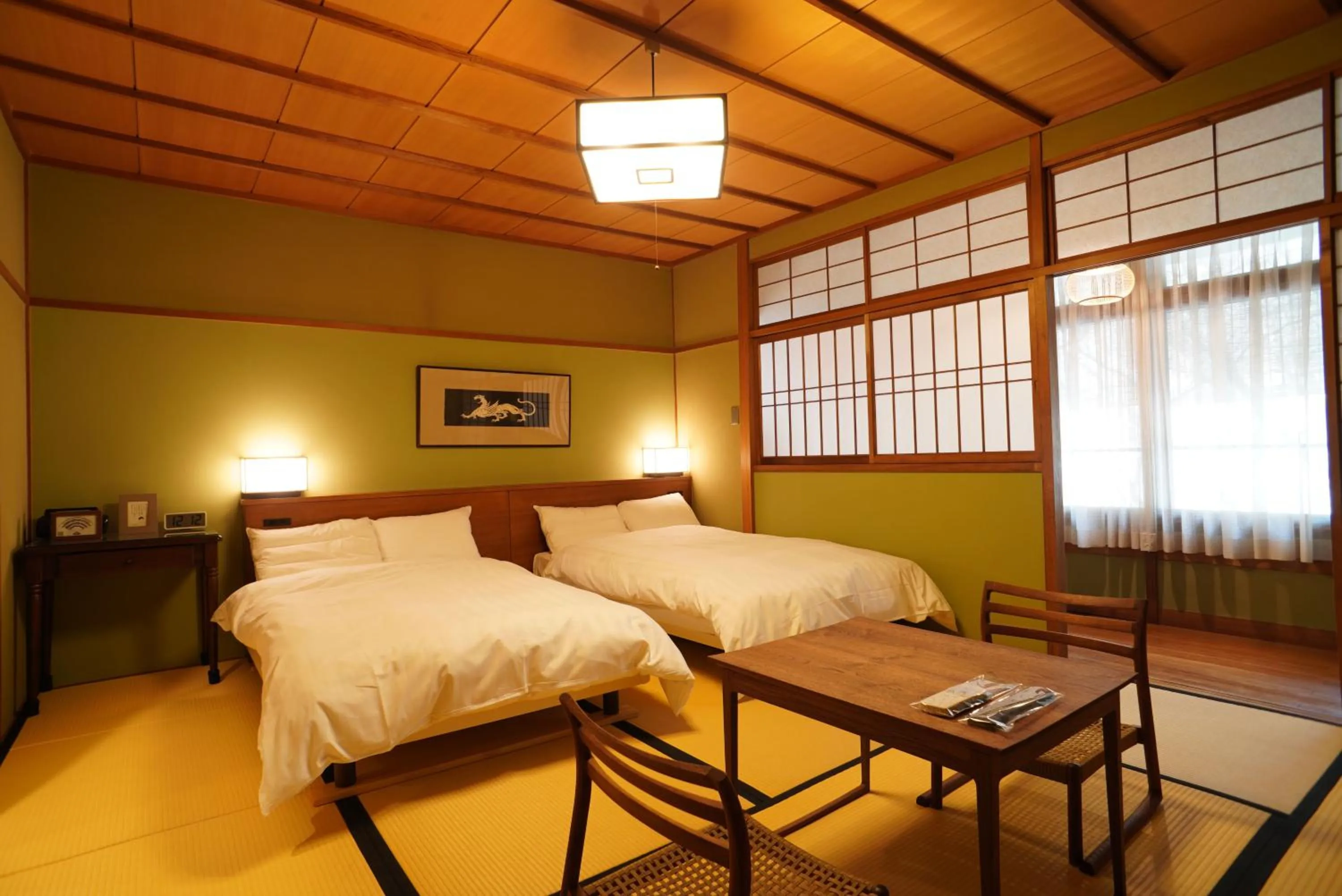 Superior Twin Room with Shared Bathroom - single occupancy - "Chuyo" in Arima Onsen Tocen Goshobo