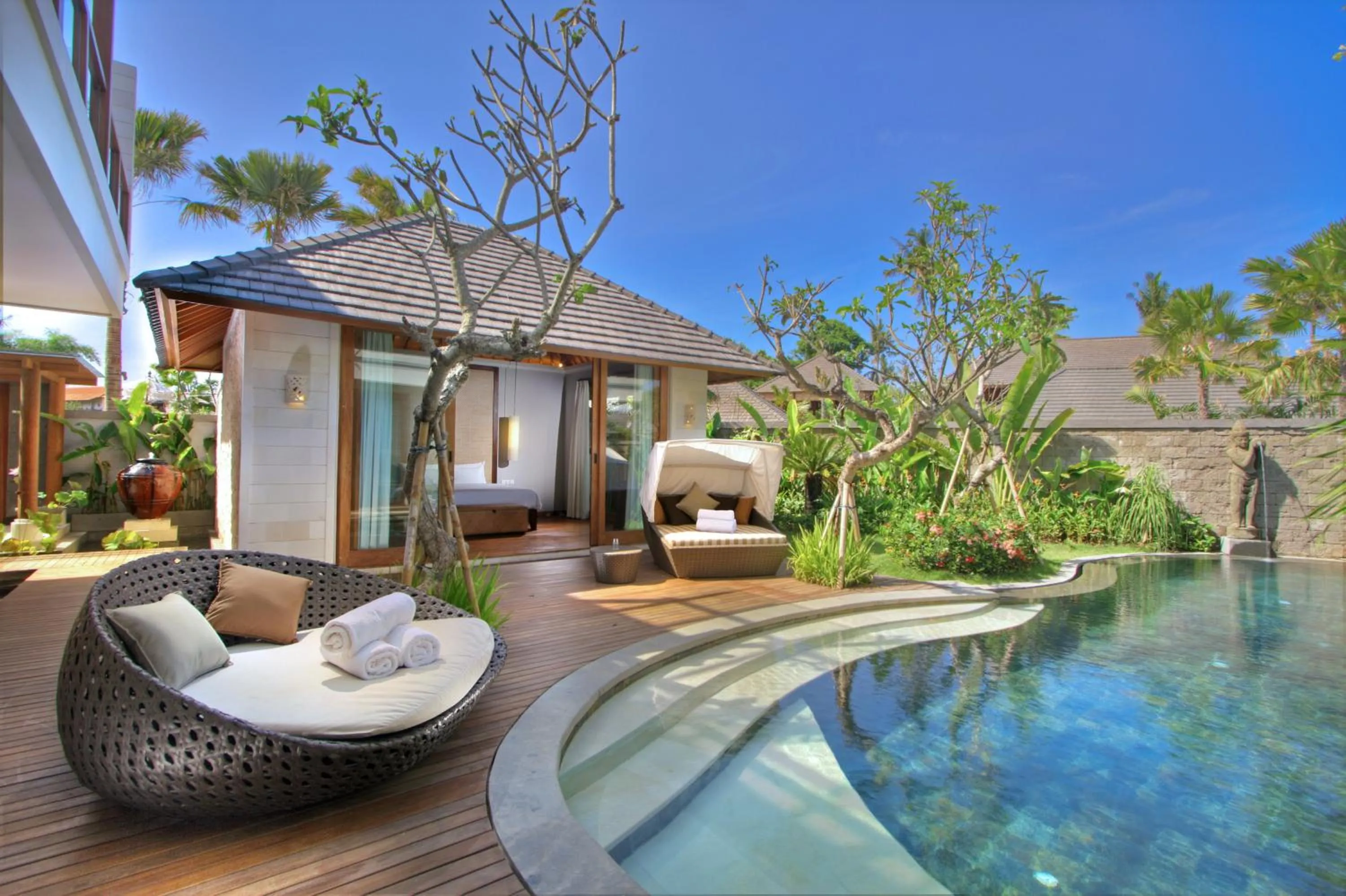 Suite 3-Bedrooms Villa with Private Pool  in The Akasha Seminyak Bali Luxury Villas