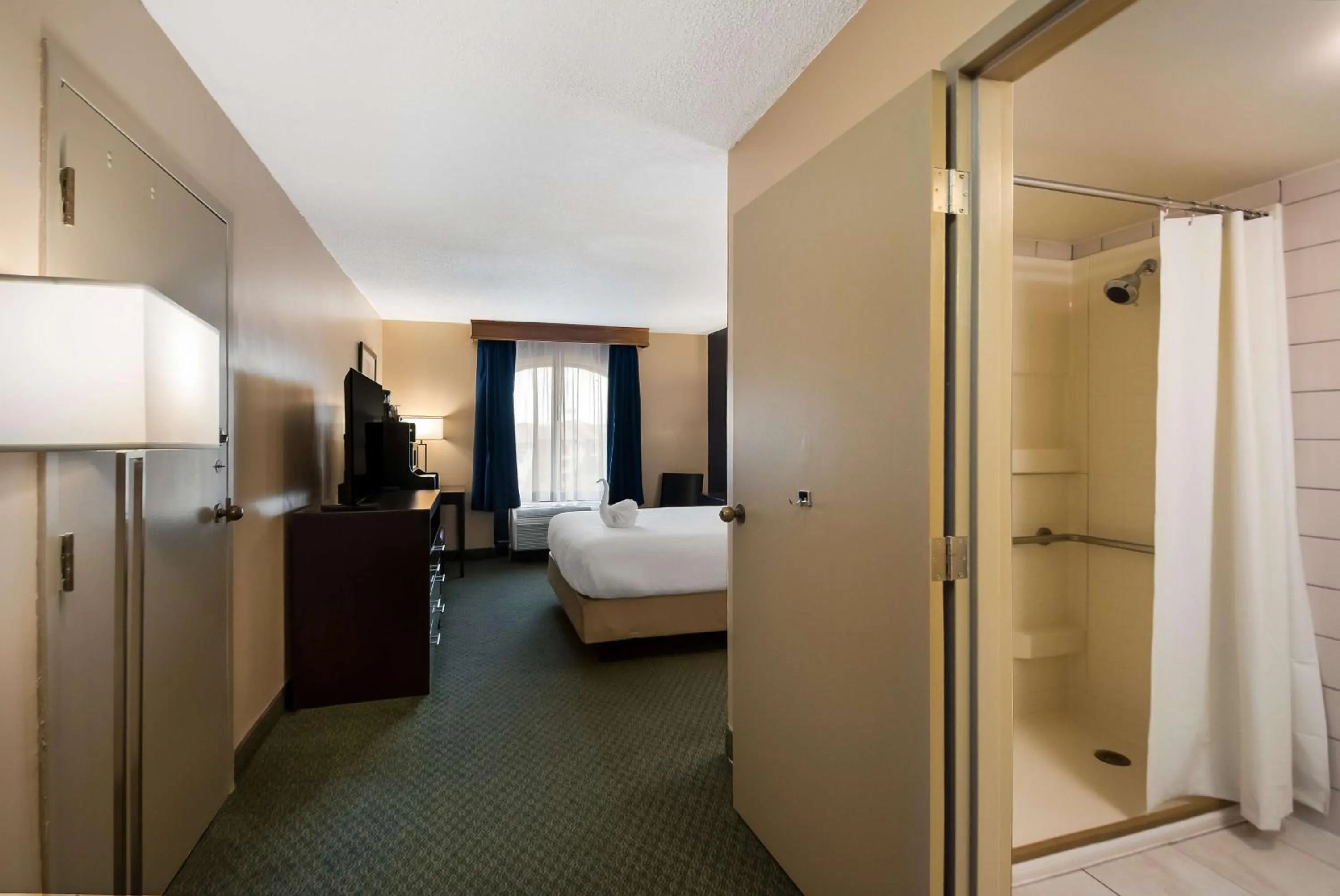 Queen Room with Roll in Shower  in Best Western Springfield