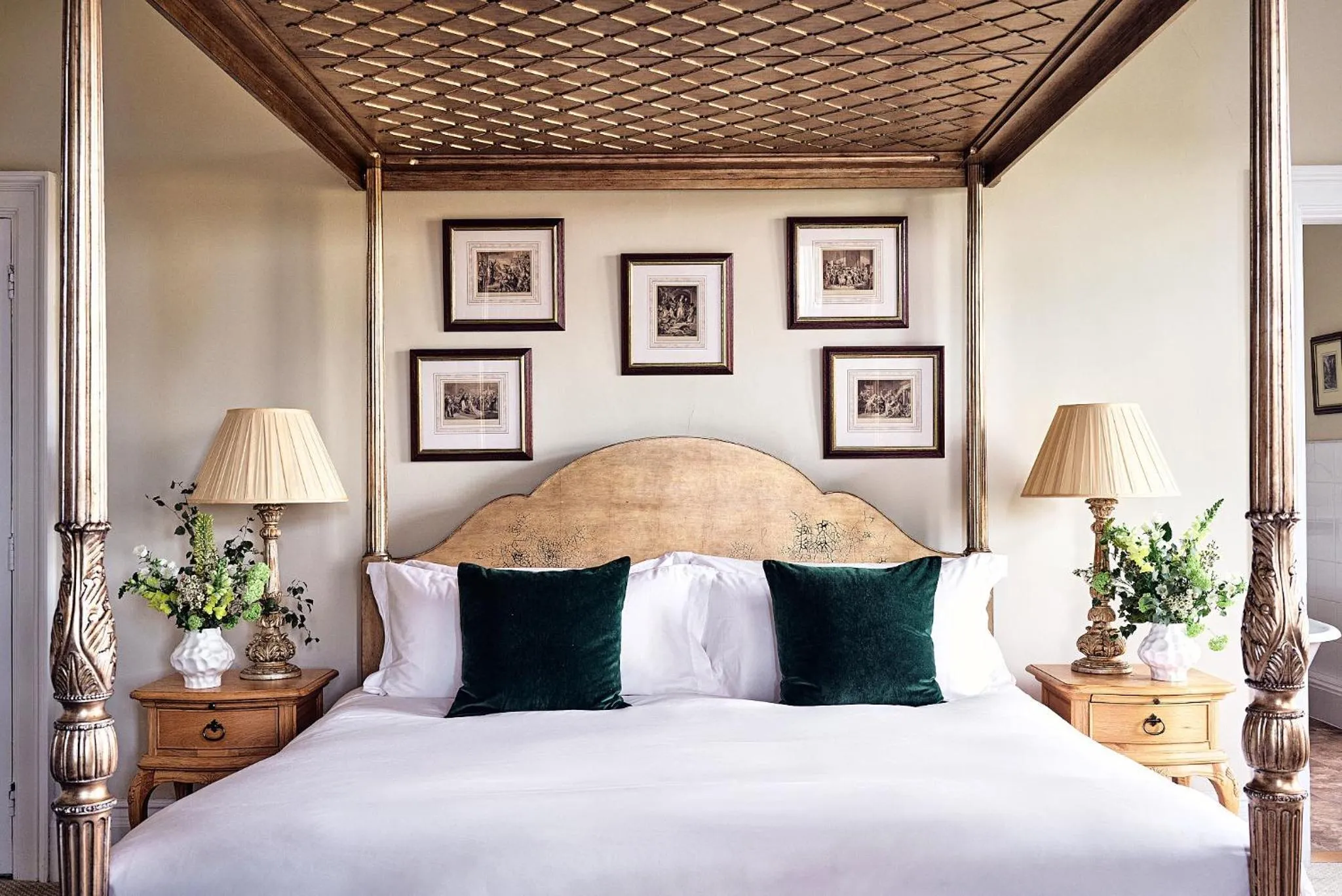 Feature Room in Fawsley Hall Hotel