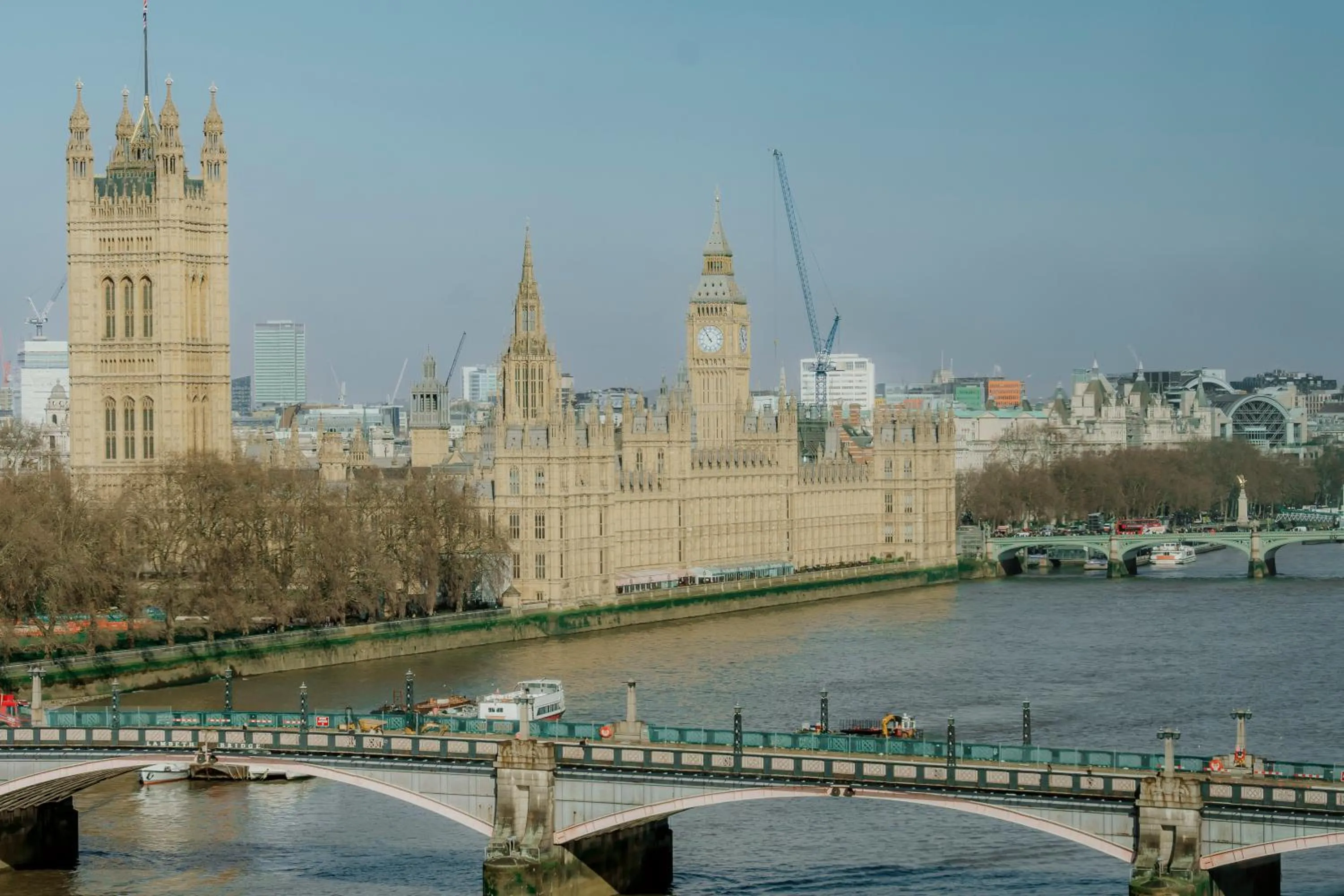 King Room with River View in Hyatt Regency London Albert Embankment