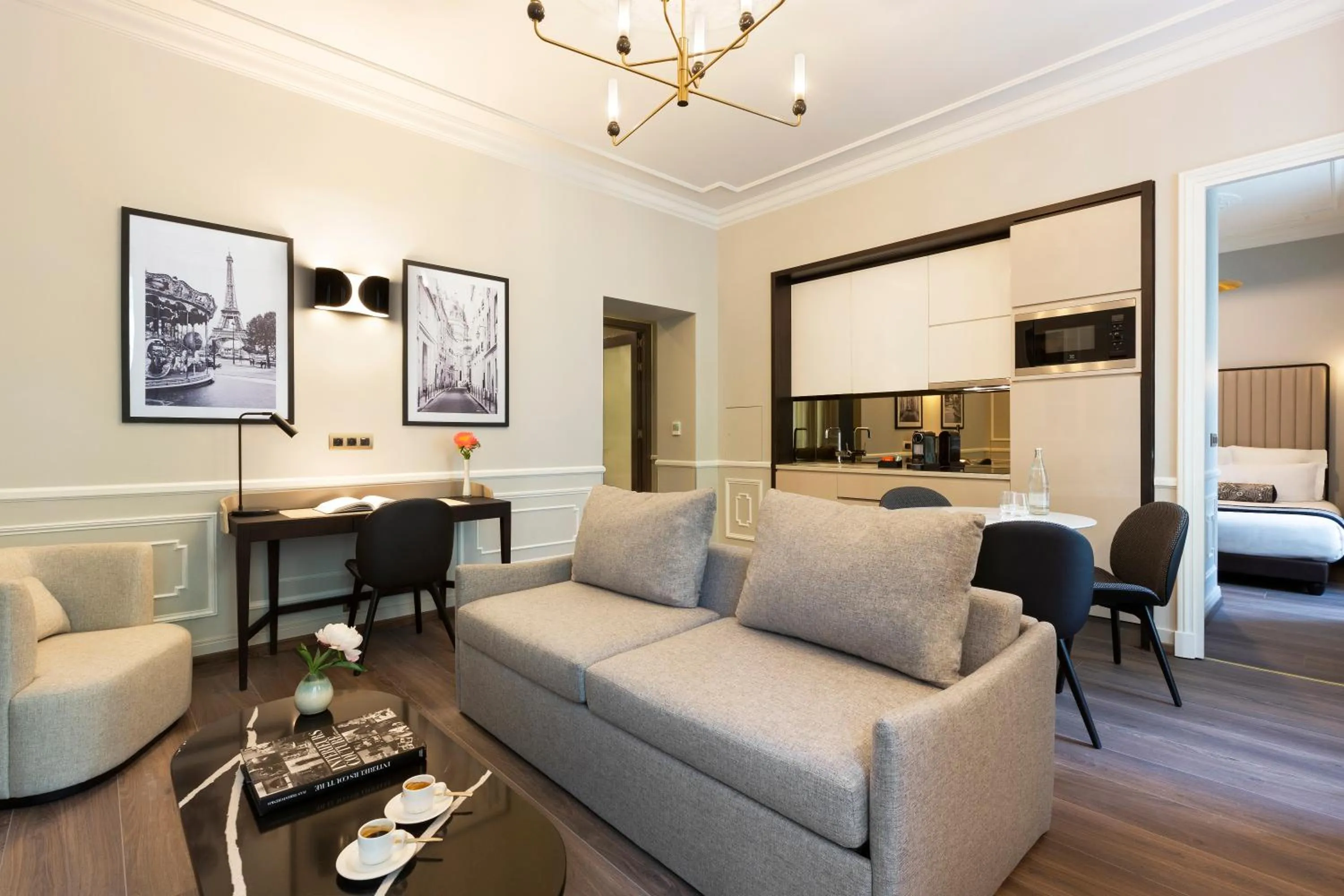 Two-Bedroom Apartment in La Clef Tour Eiffel Paris by The Crest Collection