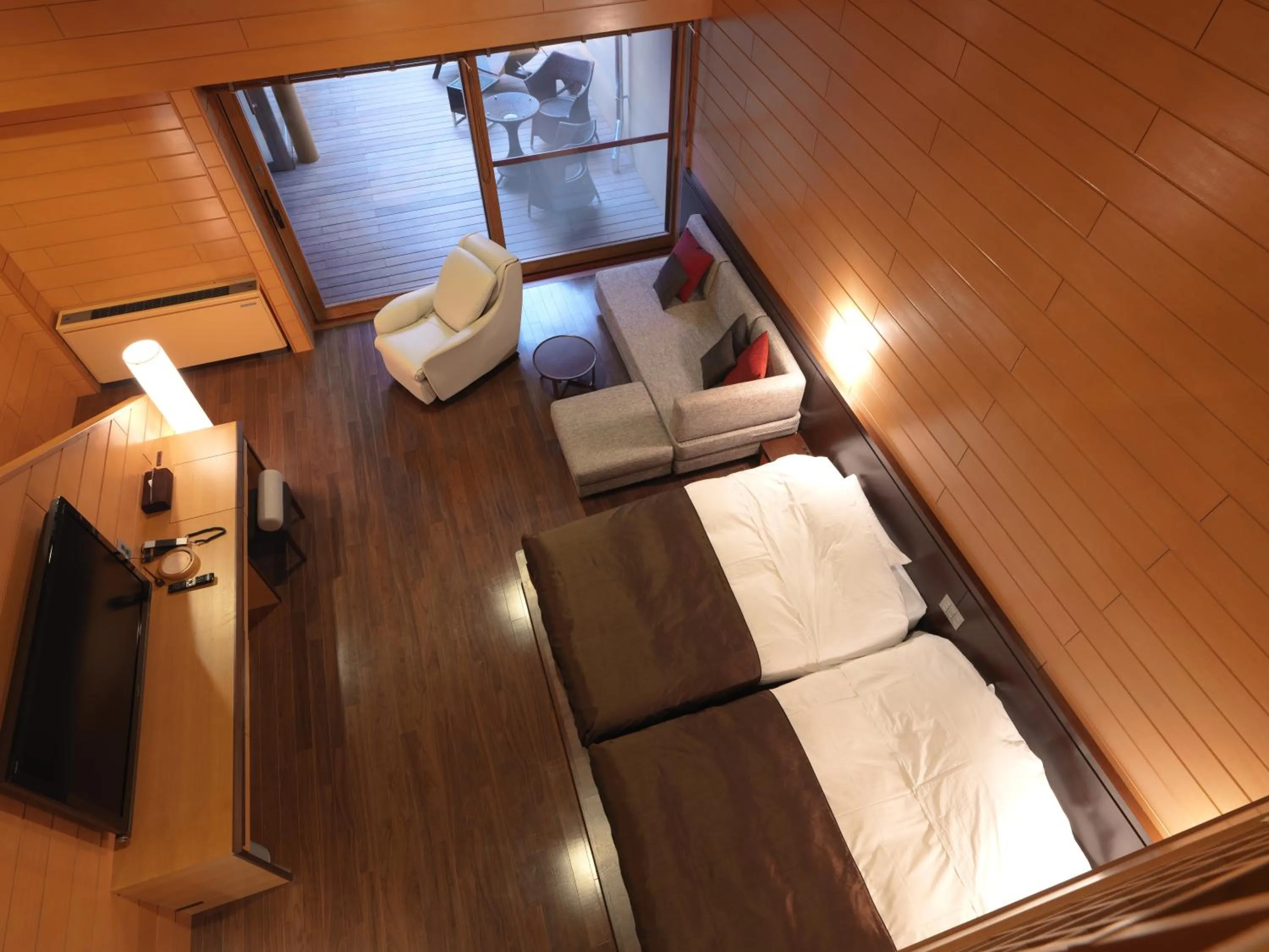 Cottage with Private Open-Air Bath(2-5 Adults) - Crab Shabushabu Dinner + Buffet Breakfast Included - Non-Smoking in Jozankei Tsuruga Resort Spa Mori no Uta