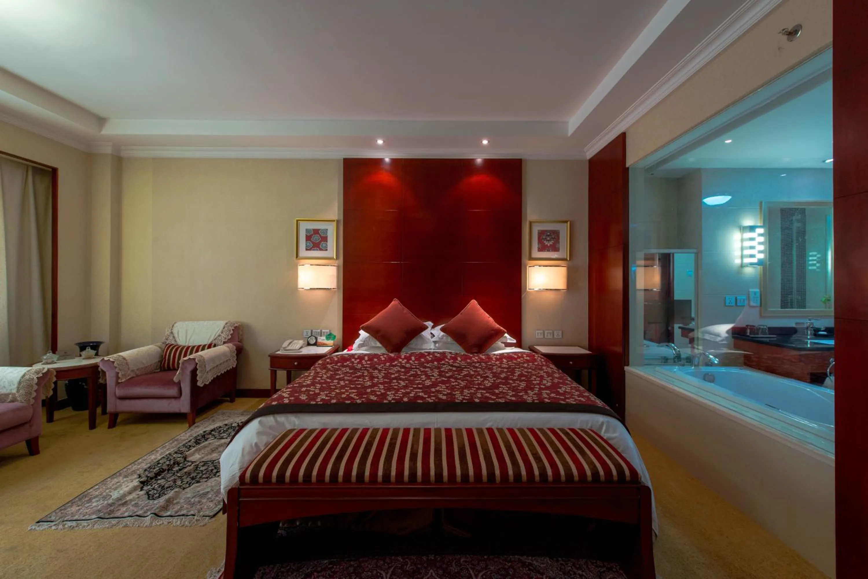 Single Room with Bath in Dunhuang Hotel