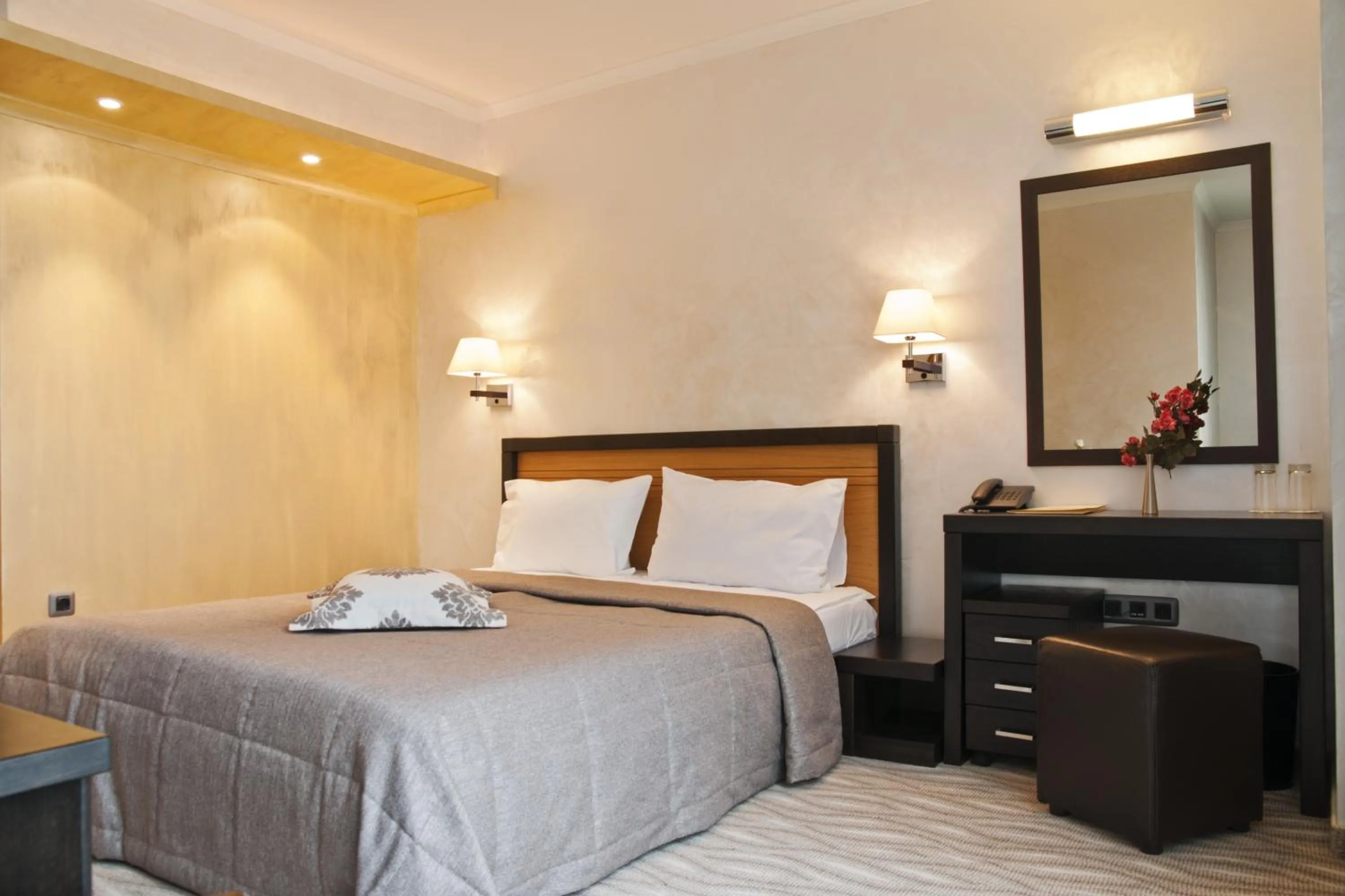 Bed in Efbet Hotel