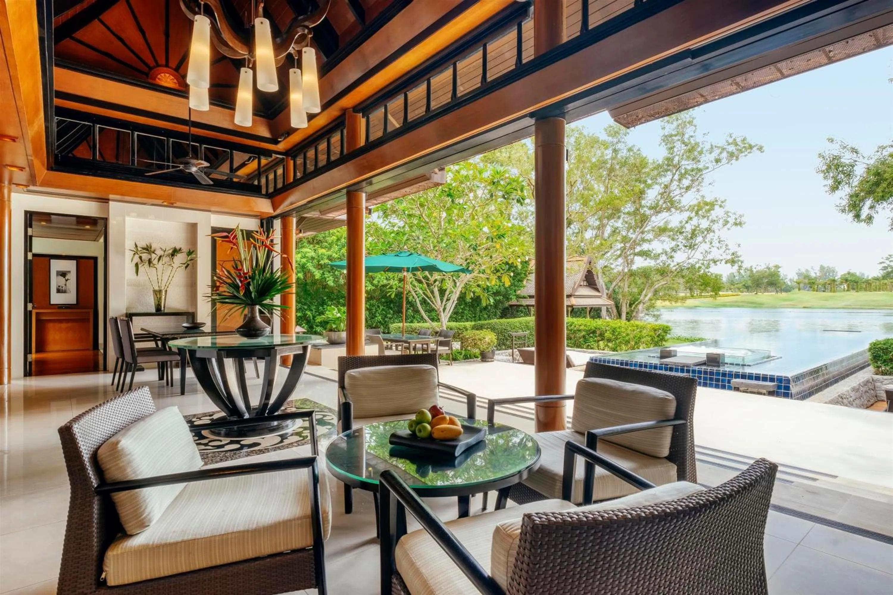 Garden in Banyan Tree Phuket