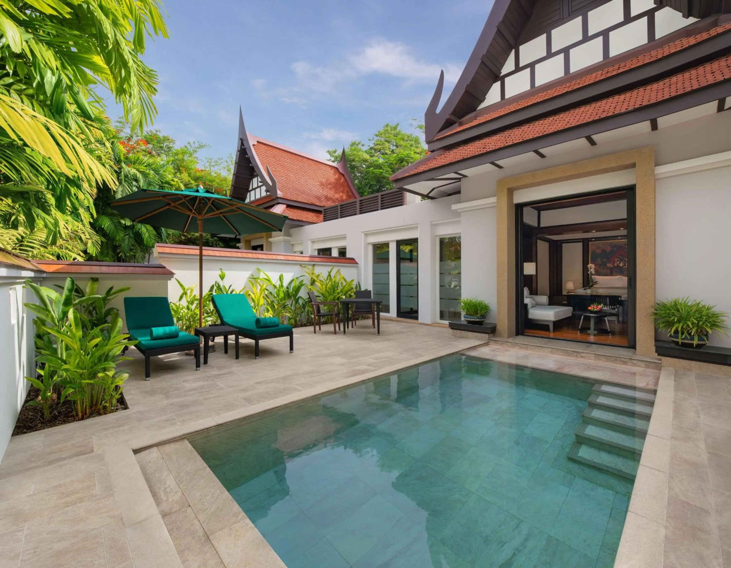 Bedroom in Banyan Tree Phuket