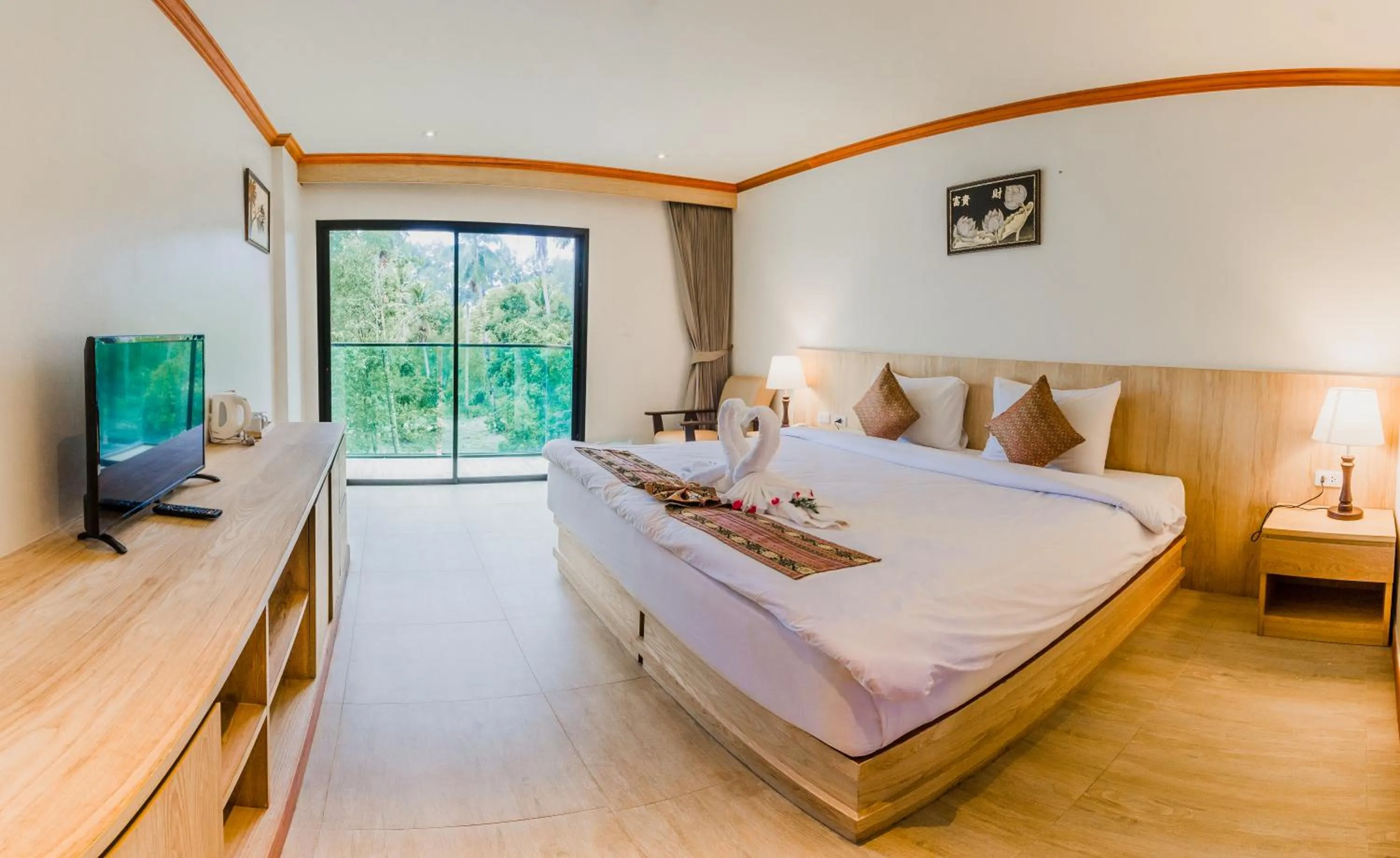 Double Room with Pool View in Airport Beach Hotel Phuket