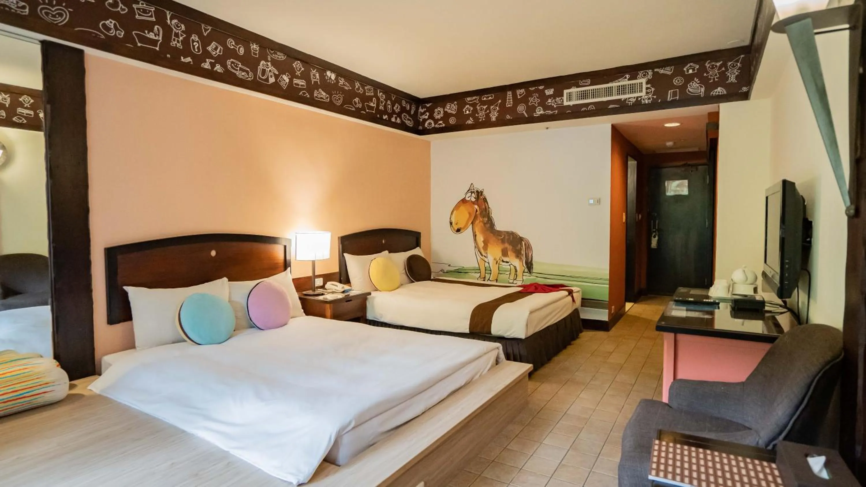 Classic Theme Room in Yoho Beach Resort Kenting