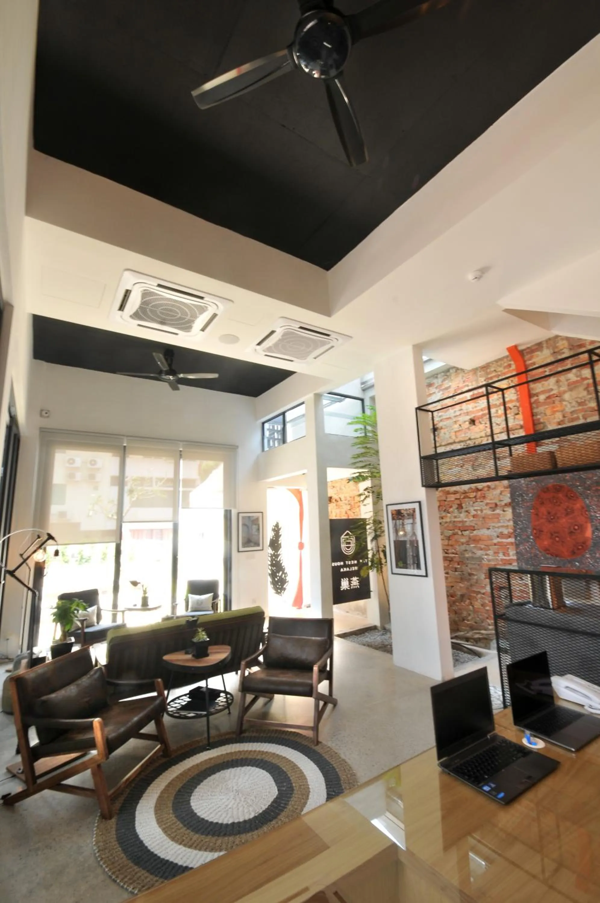 Living room in The Nest House