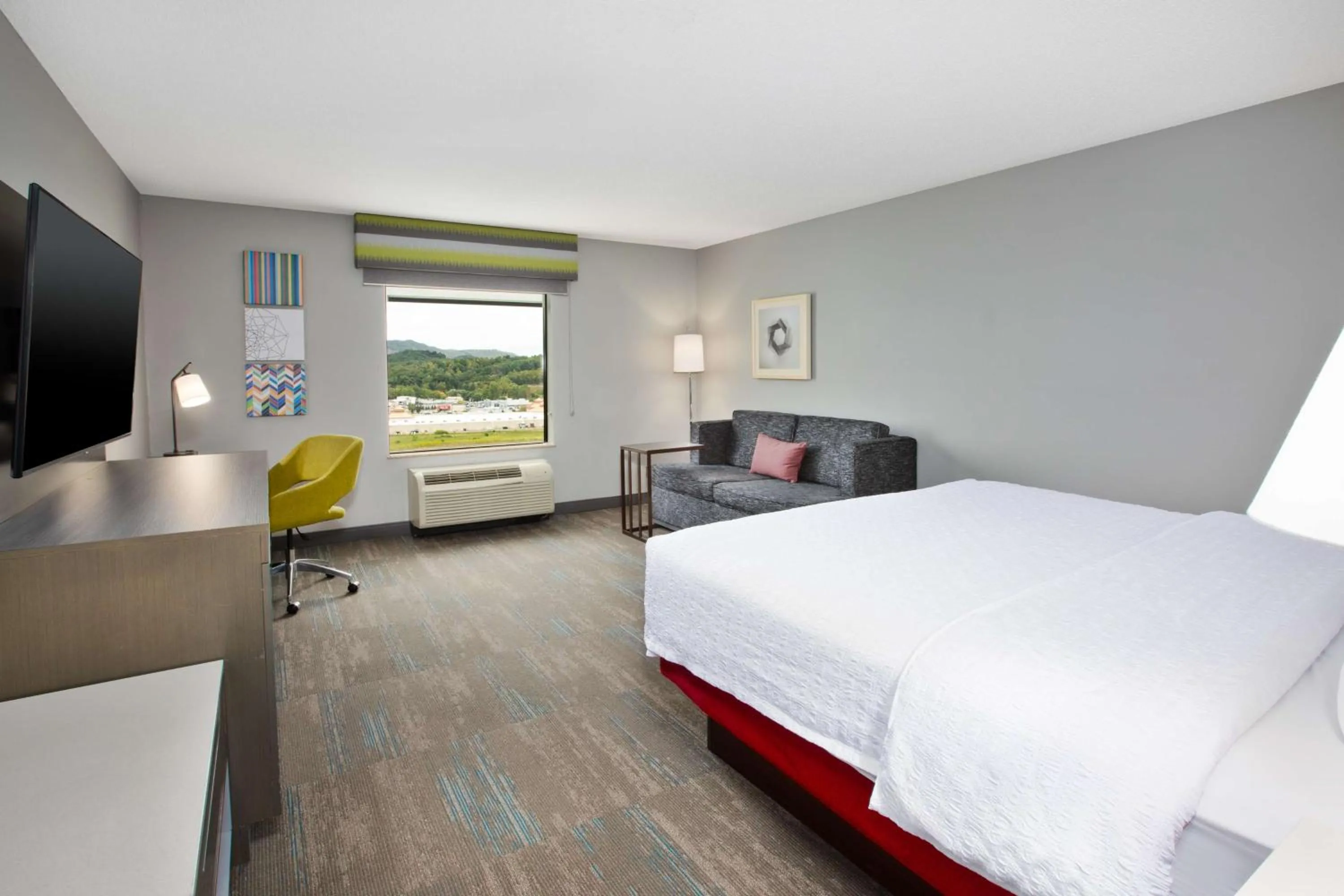 King Room with a View and Sofa Bed - Non-Smoking in Hampton Inn Elkins