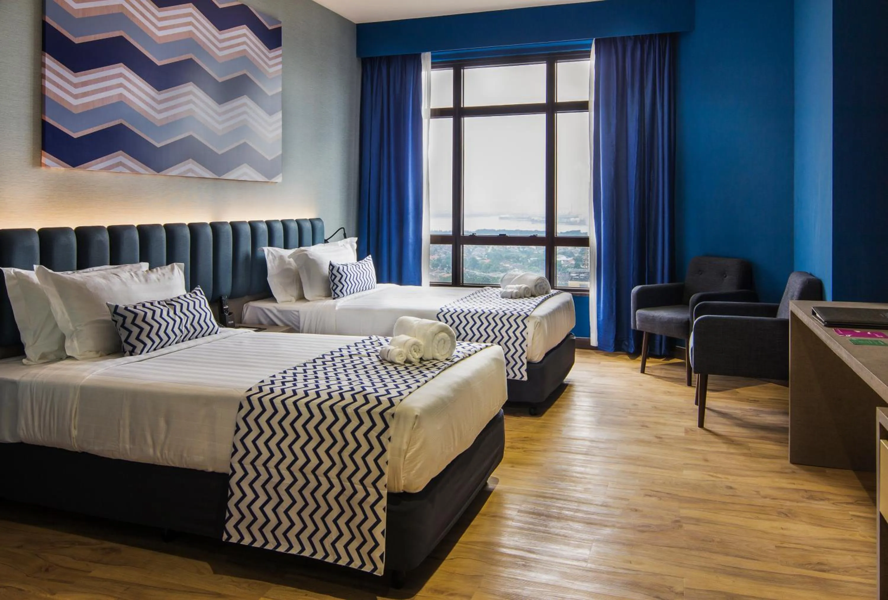 Deluxe Twin Room in TROVE Johor Bahru