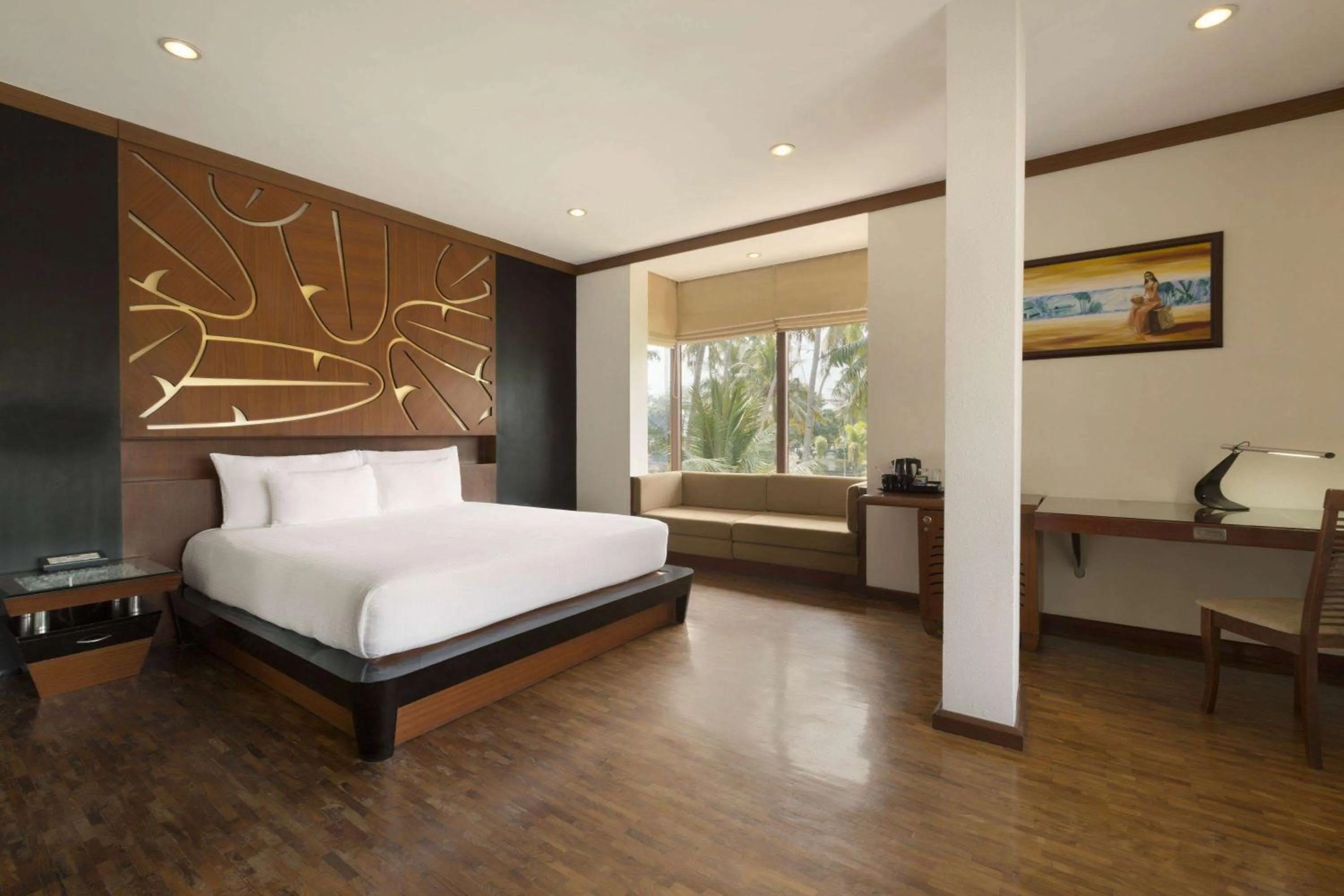 1 King Bed Smoking Lake View Cottage Room in Ramada Resort by Wyndham Kochi