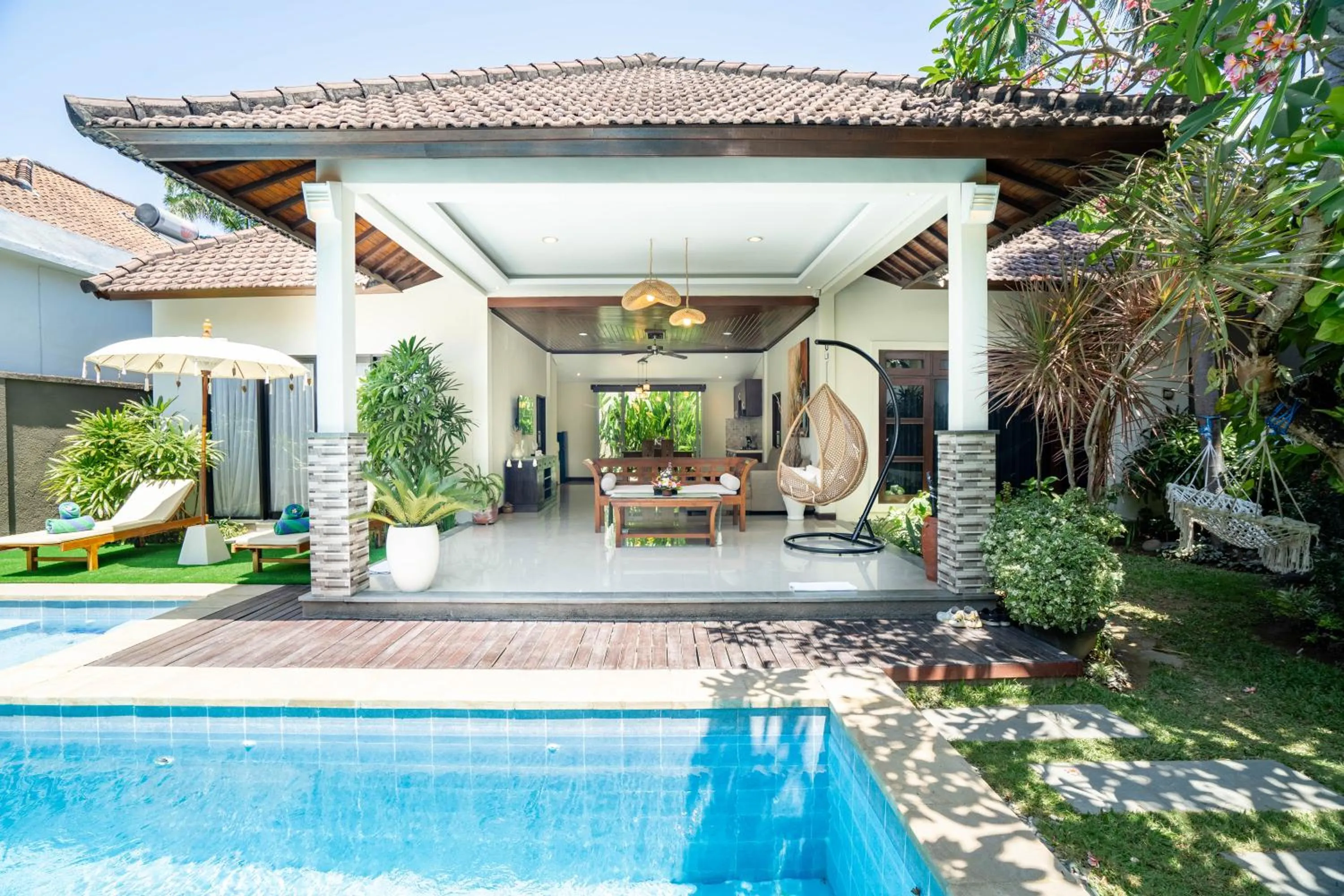 Two Bedroom Deluxe Suite Villas with Private Pool  in Gracia Bali Villas & Apartment Managed by Manara
