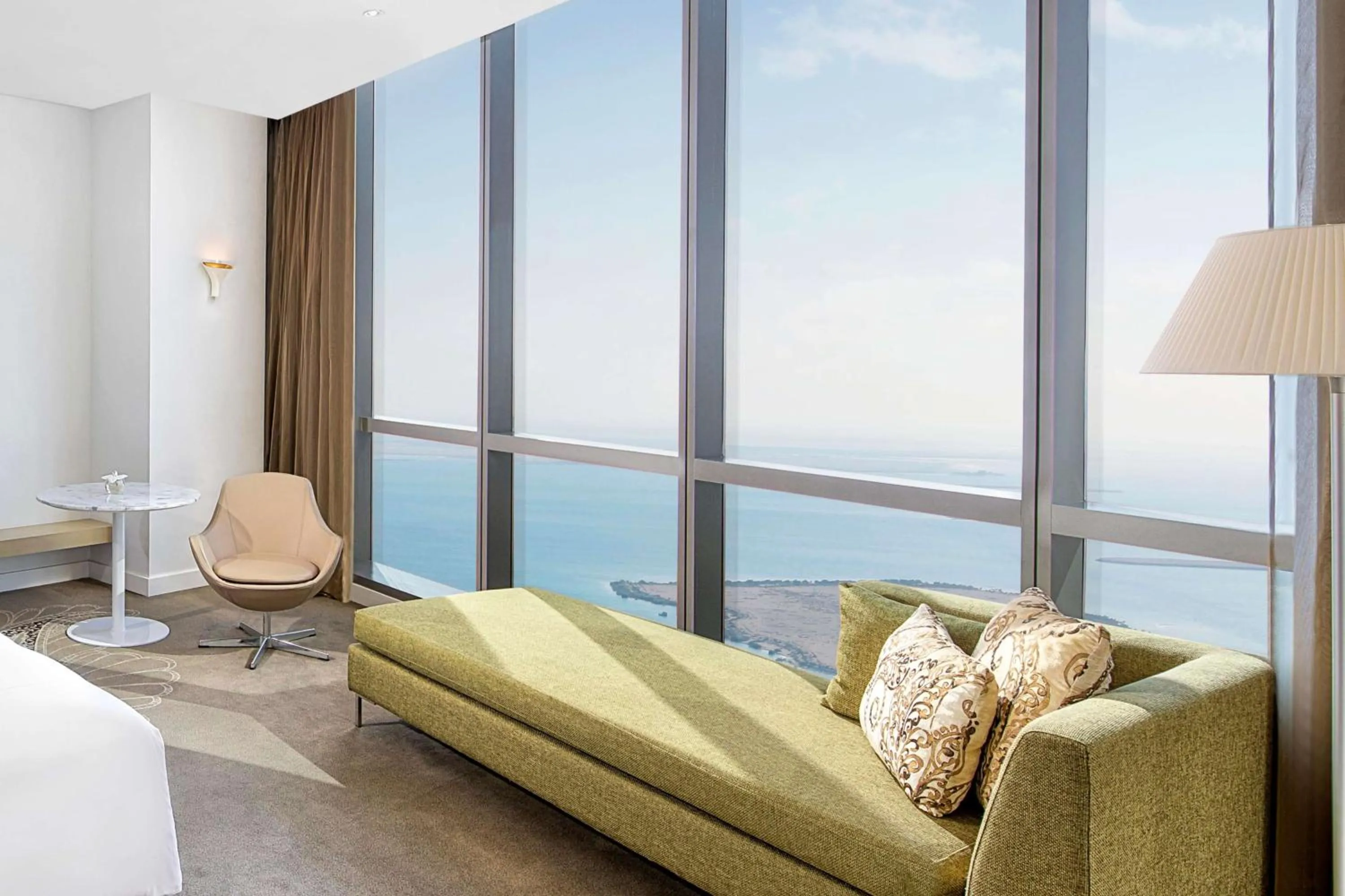 Deluxe Family Connecting Room with Sea View in Conrad Abu Dhabi Etihad Towers