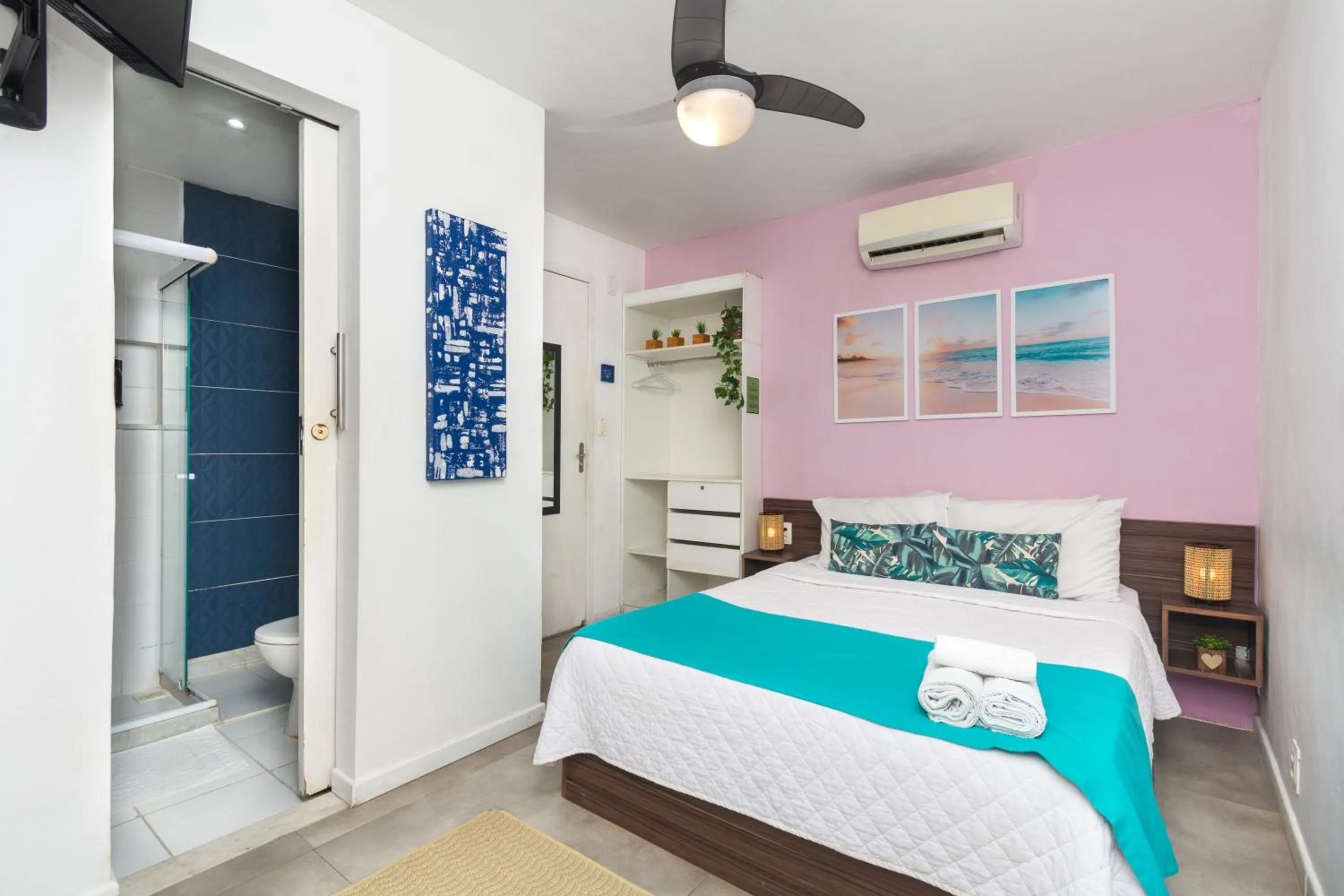 Standard Triple Room in Bamboo Rio Hostel