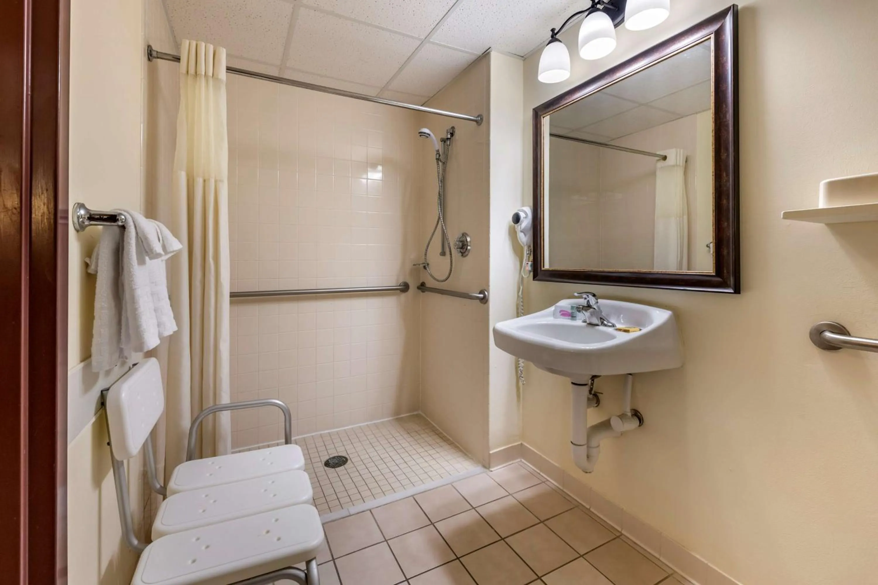 King Room with Roll-In Shower - Disability Access in Best Western Gateway Grand