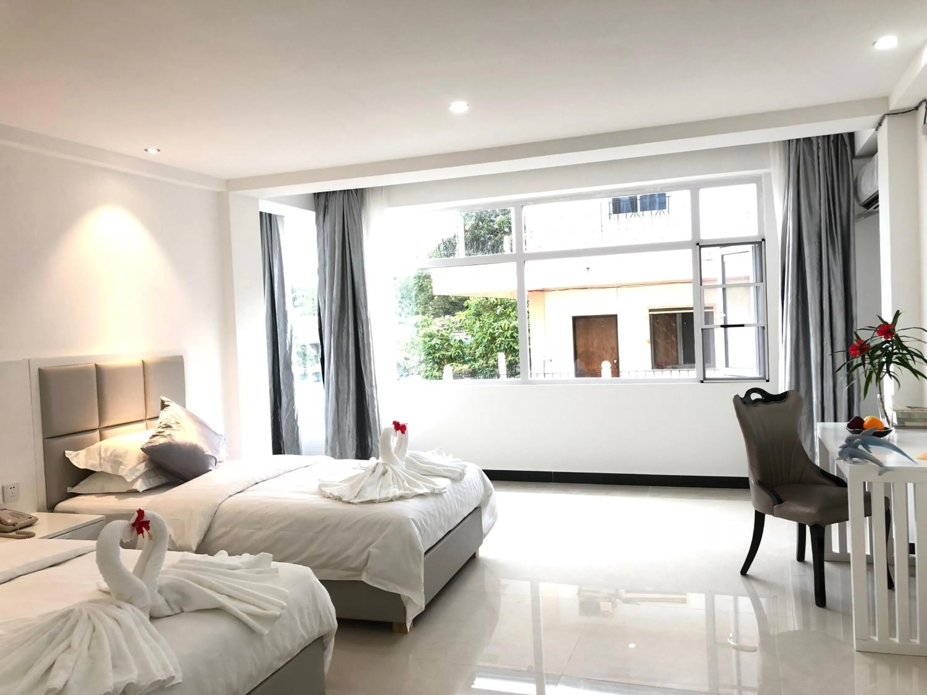 Standard Double or Twin Room with City View in Ocean Star Hotel