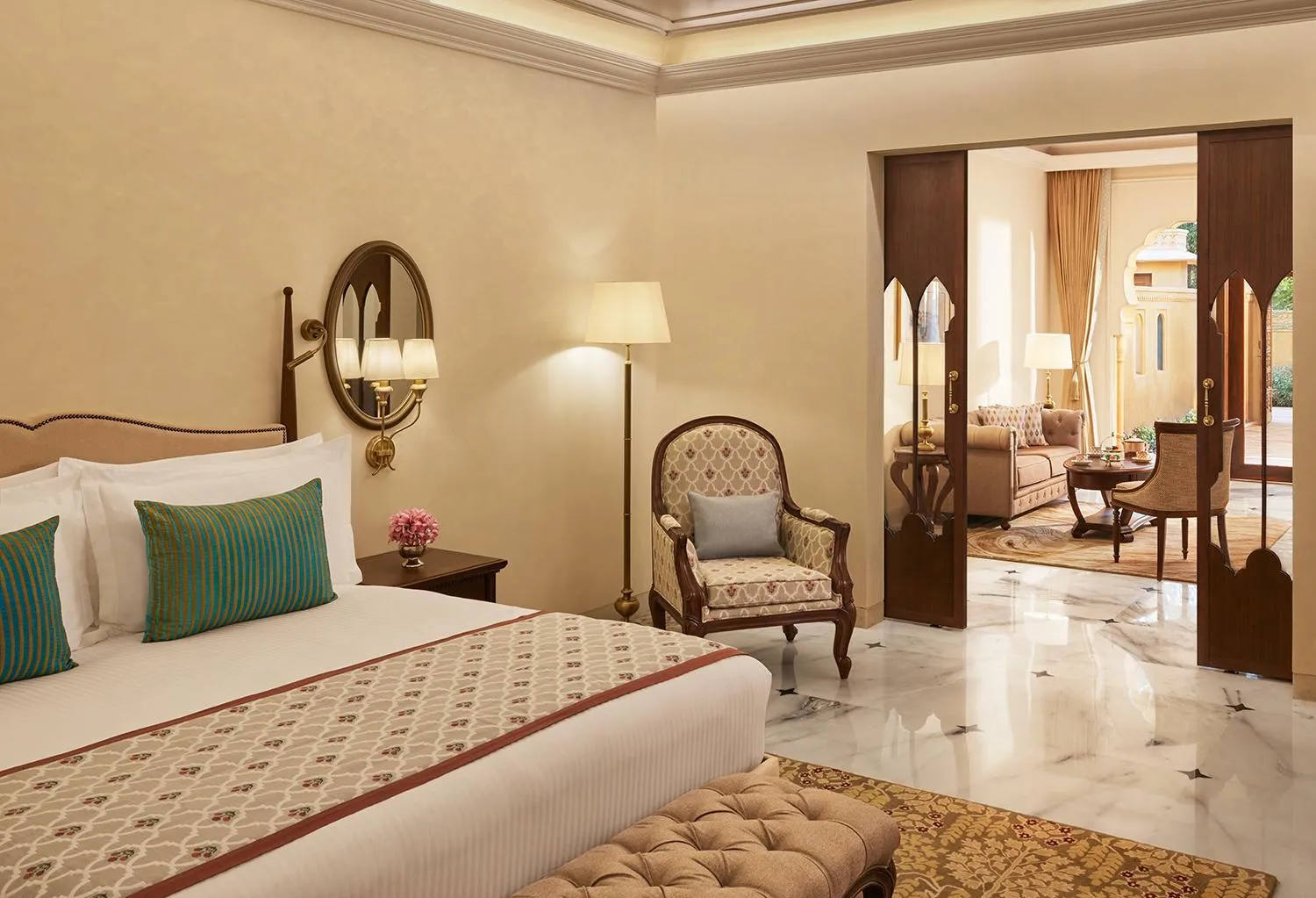 Royal Suite 02 Bed Room  - single occupancy in Sawai Man Mahal